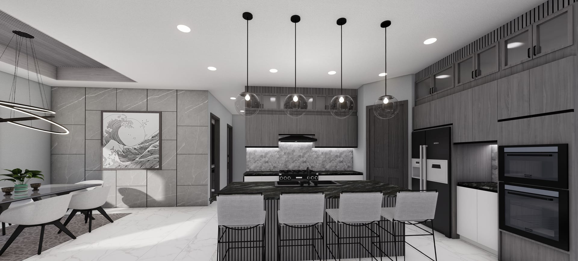 Nilus M1 (Summer Kitchen Extension) kitchen