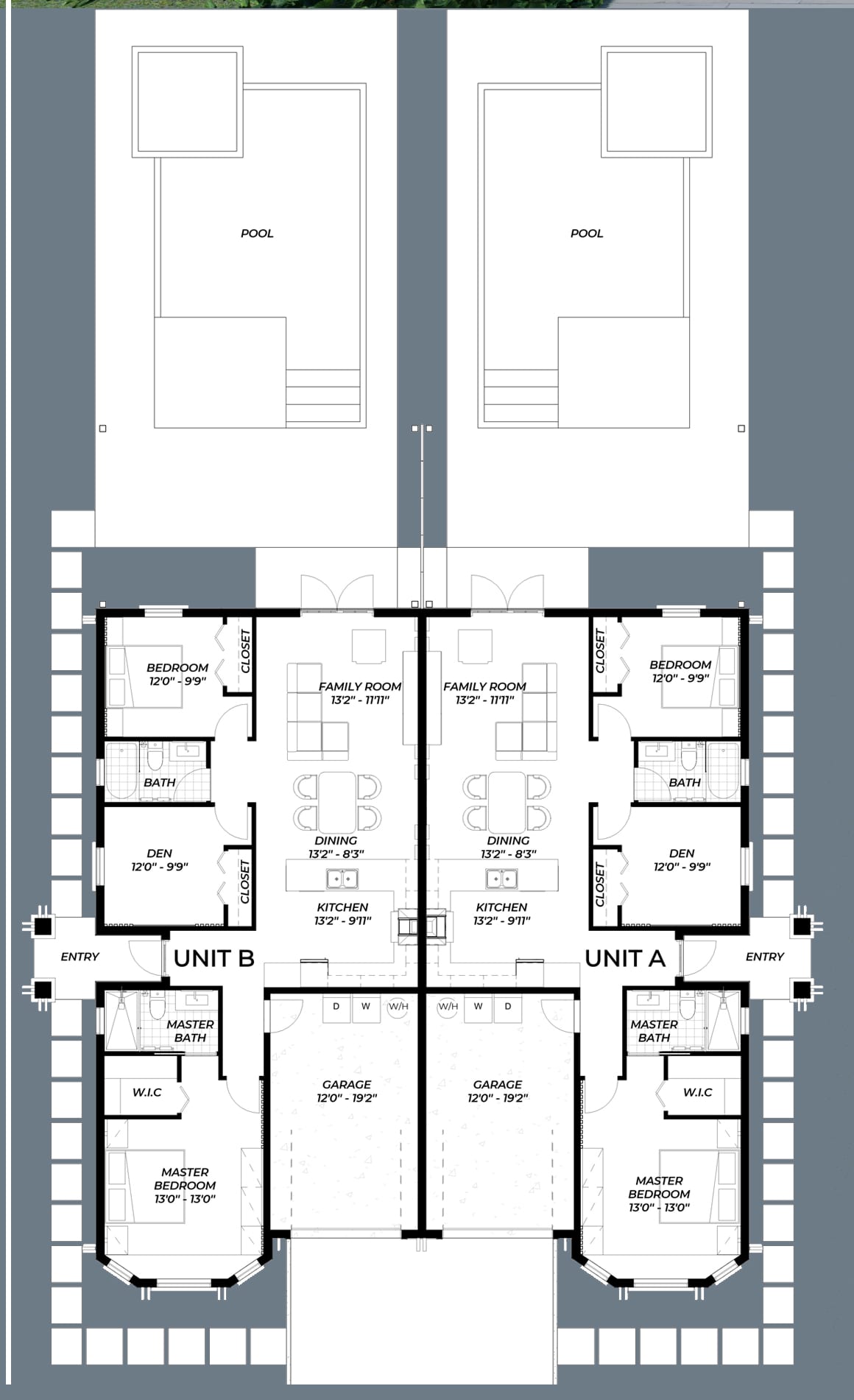 Nyx M1 2D floor plan with dimensions