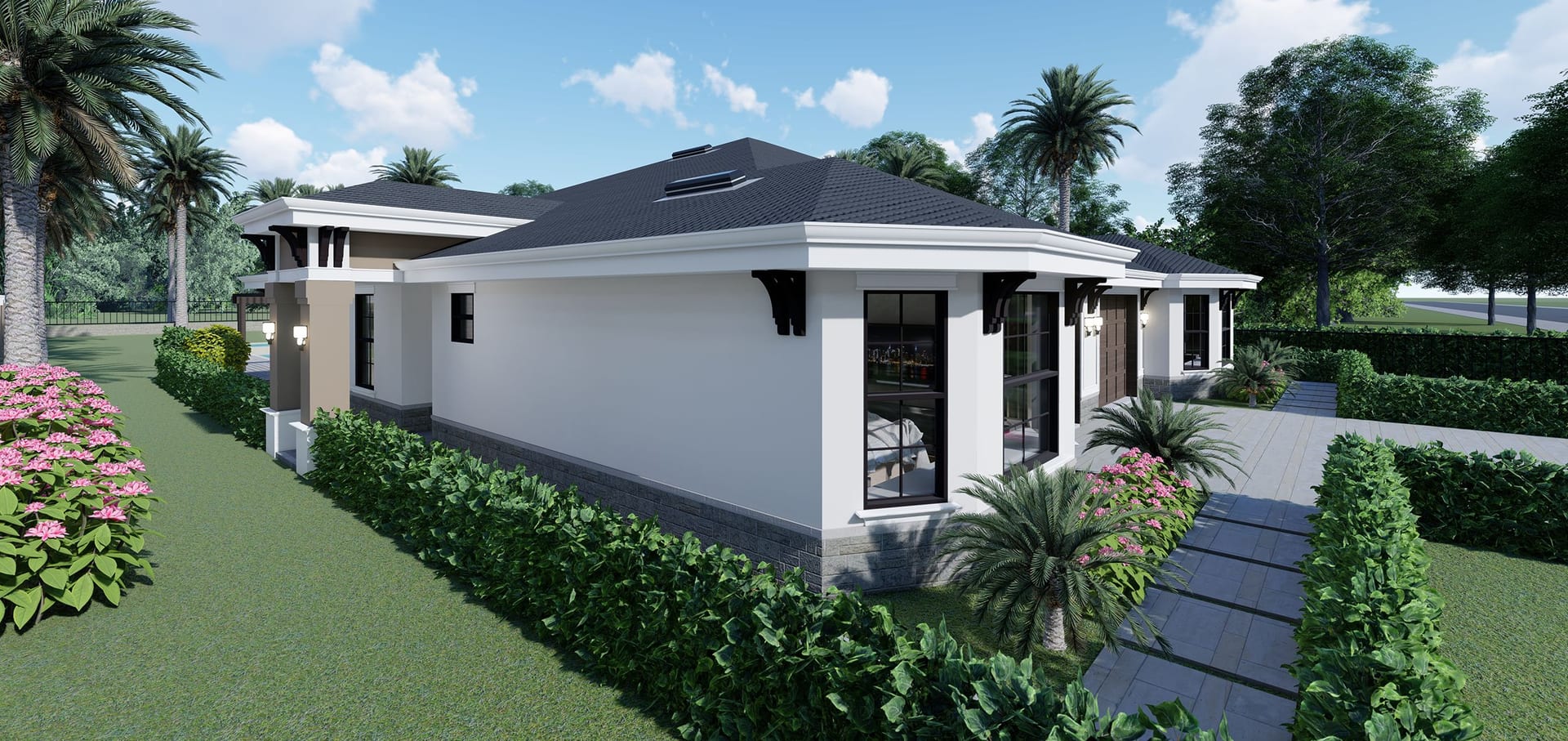 Nyx M1 side-front facade