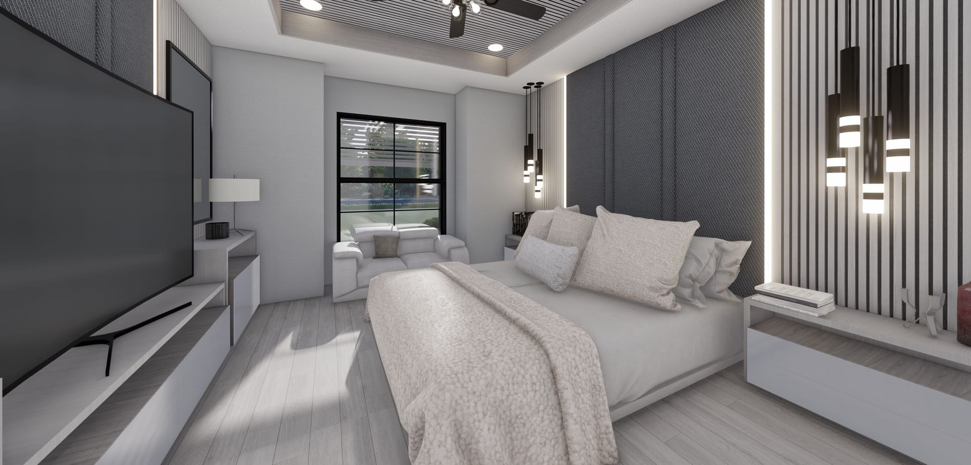 Nyx M2 master bedroom