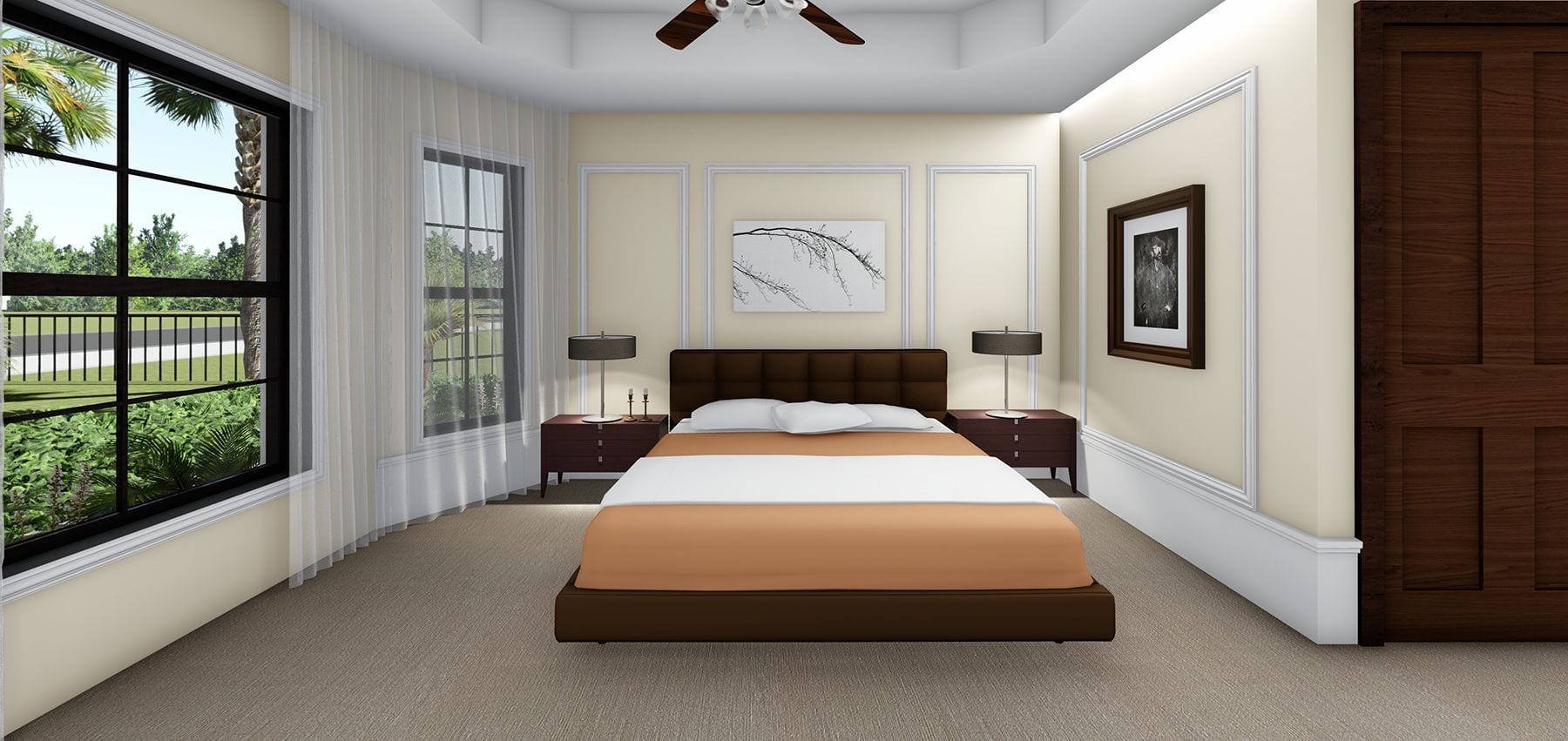 Nyx master bedroom