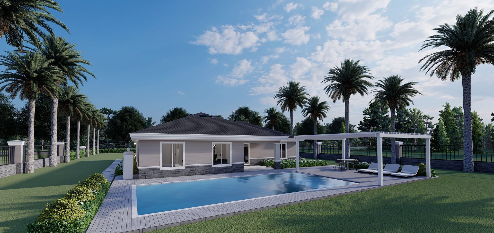 Oceanus rear facade