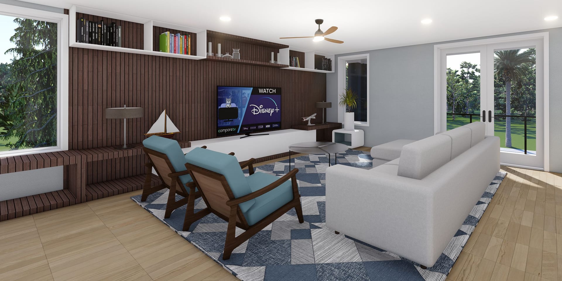Olympia living area