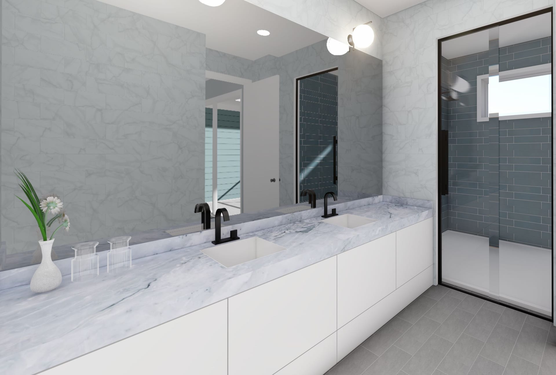 Olympia master bath