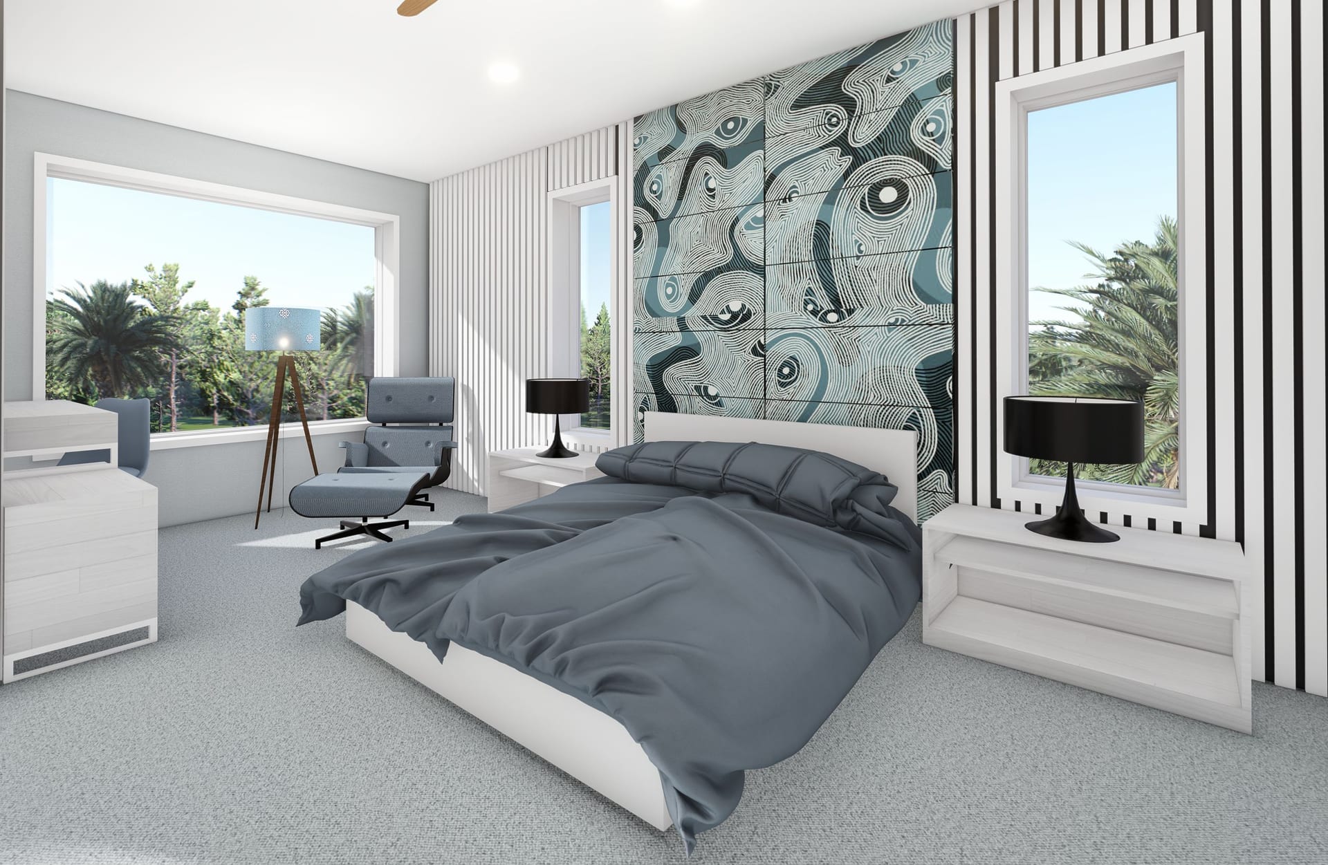 Olympia master bedroom