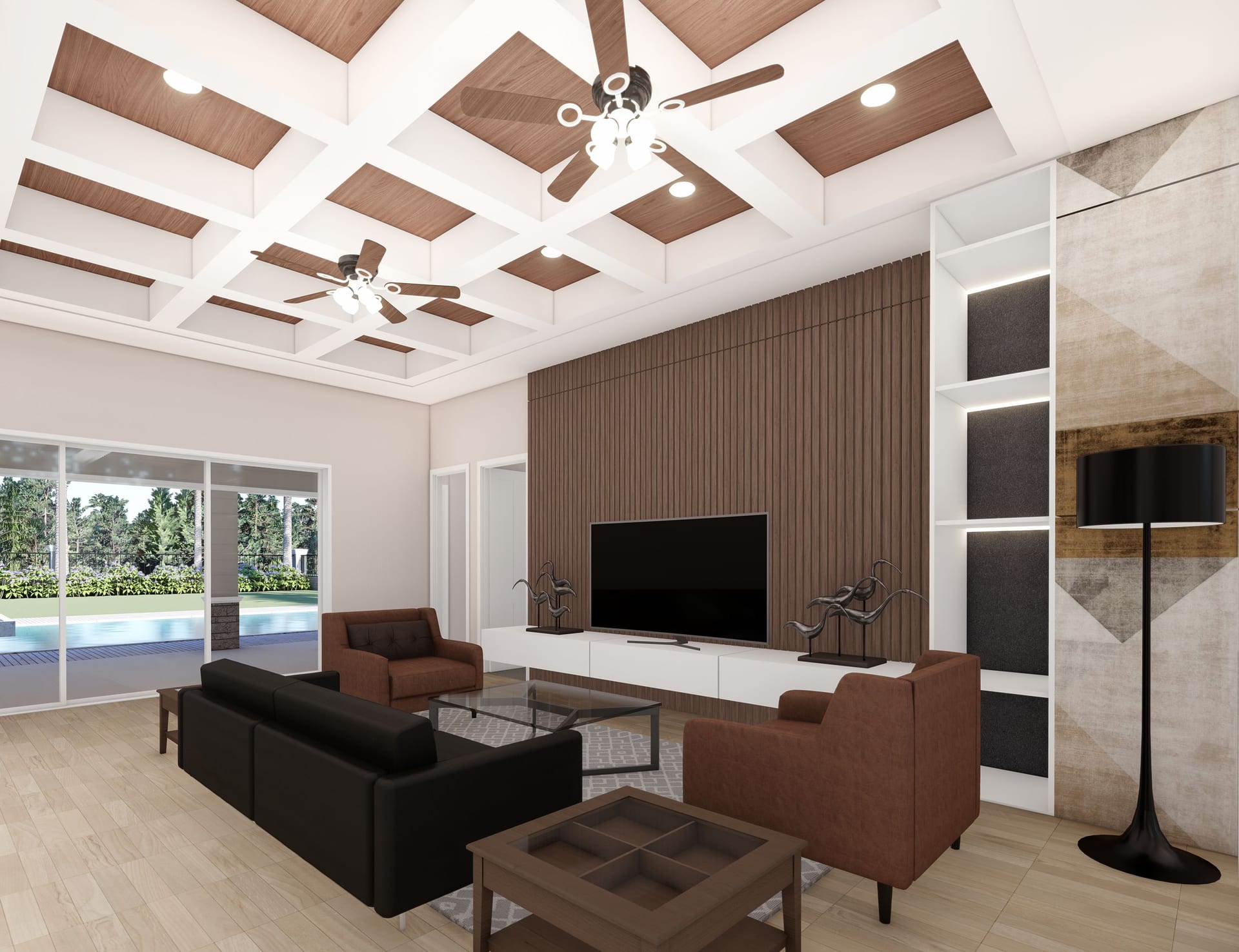 Orion M1 living area