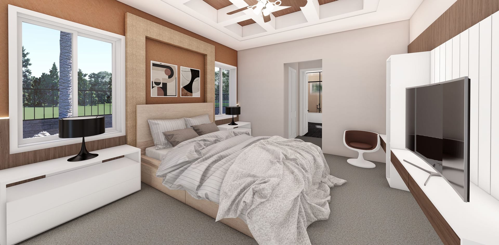 Orion M1 master bedroom