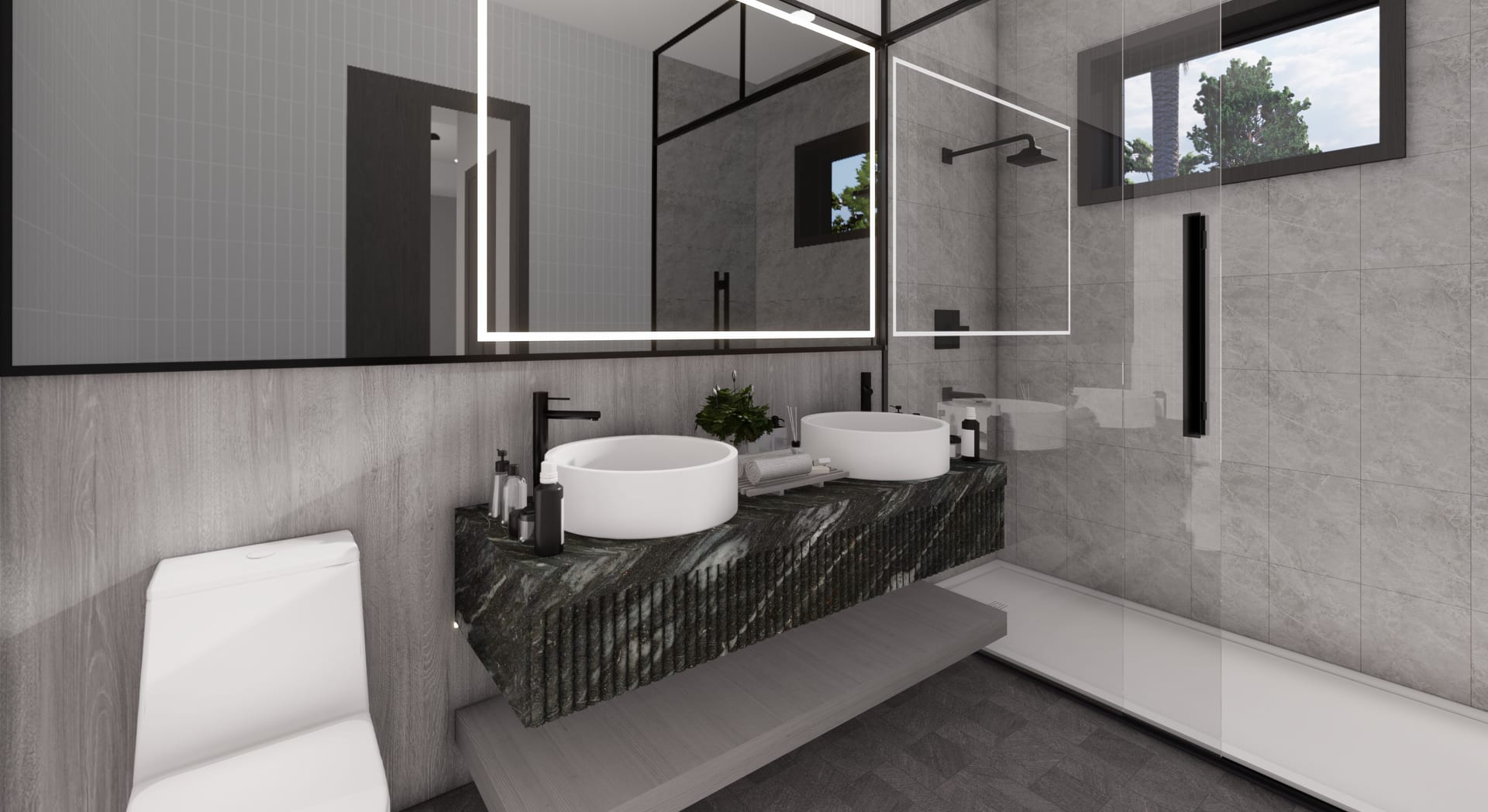 OTL M1 (Op. Two Cars Garage) master bath