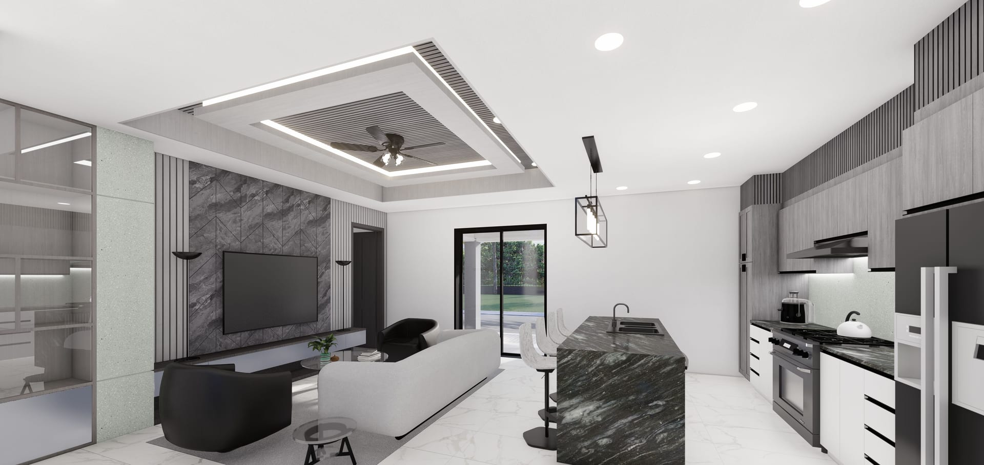 OTL M4 living area, alternate view