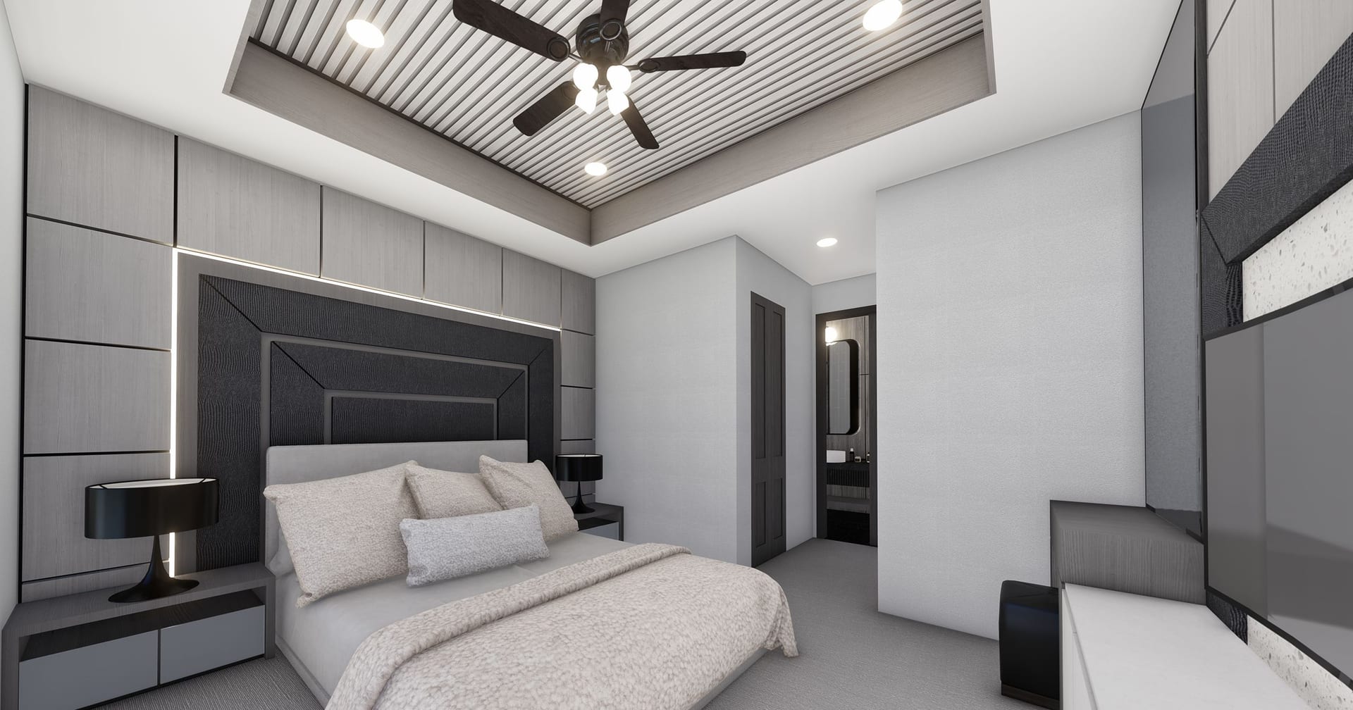 OTL Model master bedroom