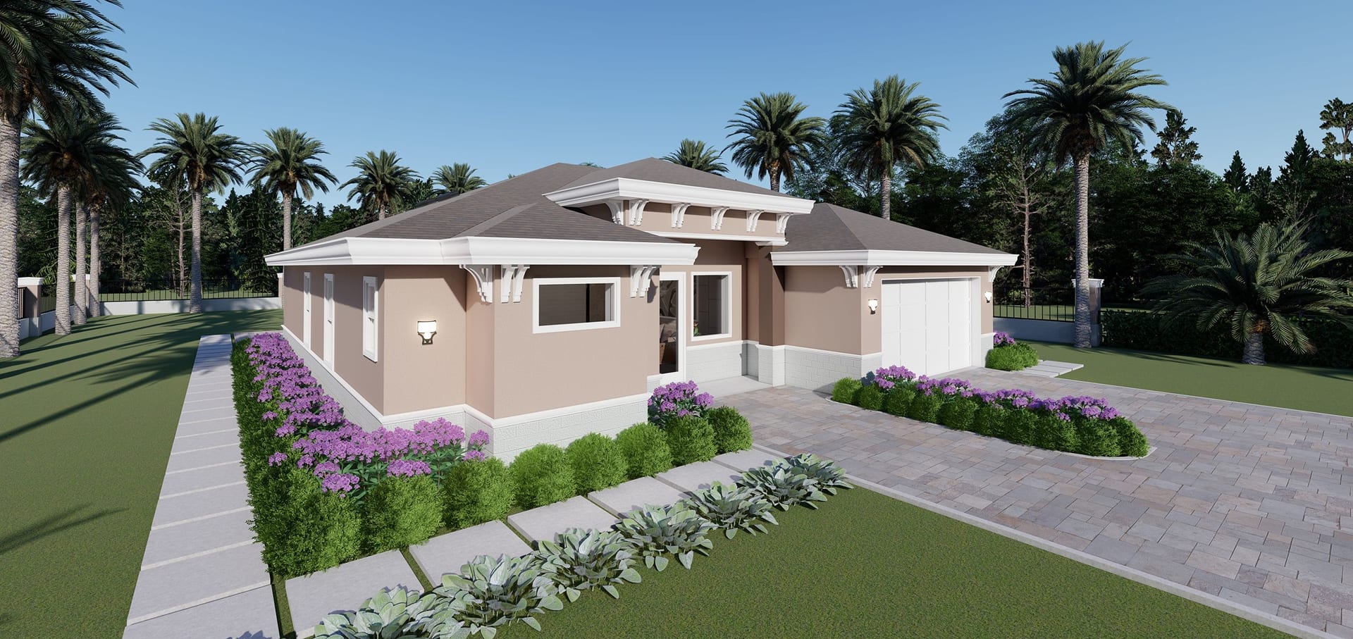 Palma Homes 1625 front-side facade