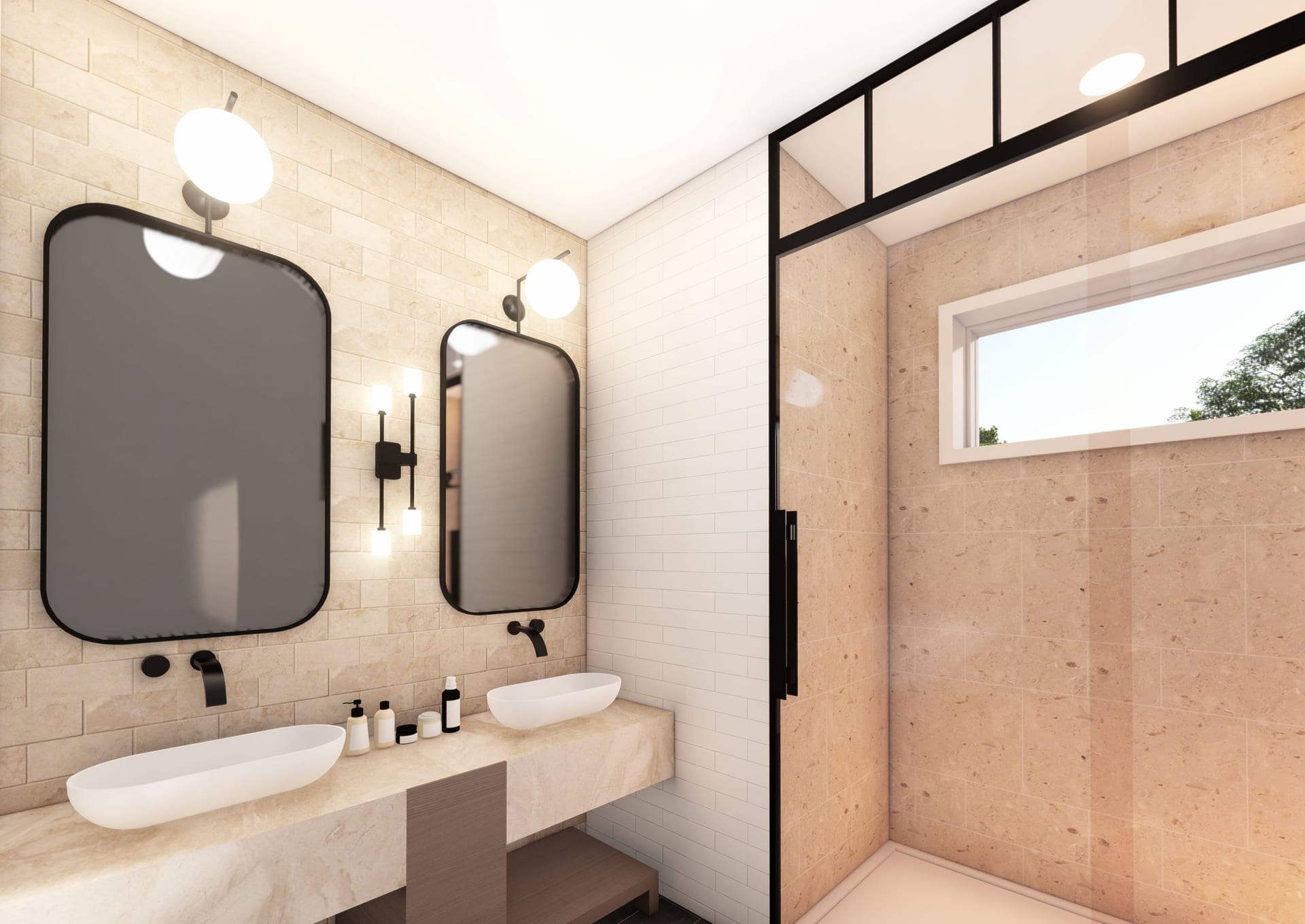 Palma Homes 1625 master bath
