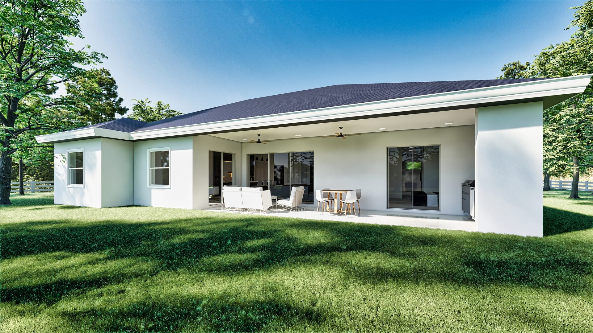 Pandion rear facade