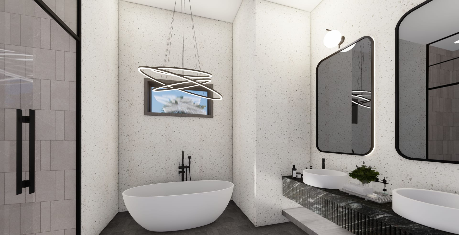 Perses master bath