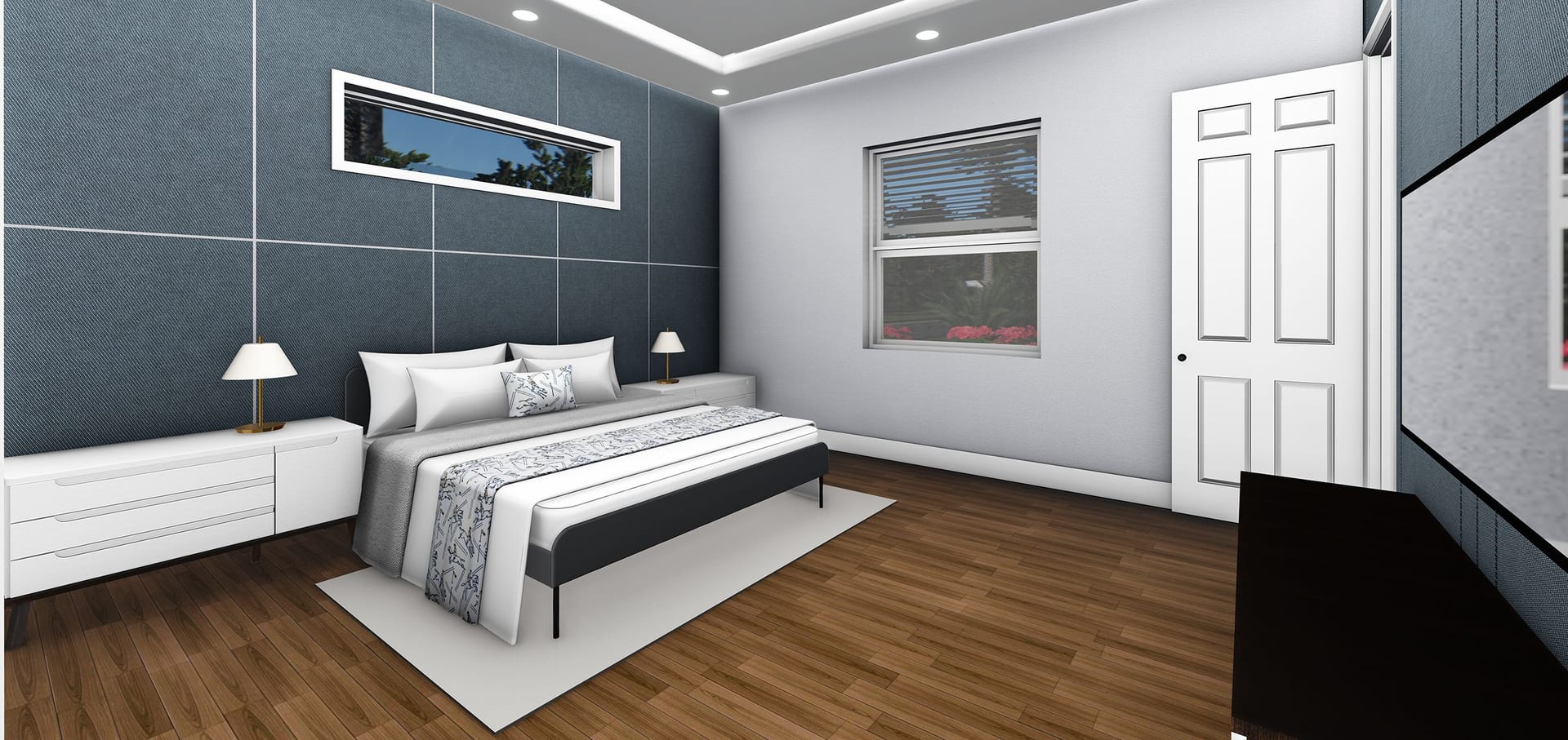 Pheme M1 Op. Garage Side master bedroom