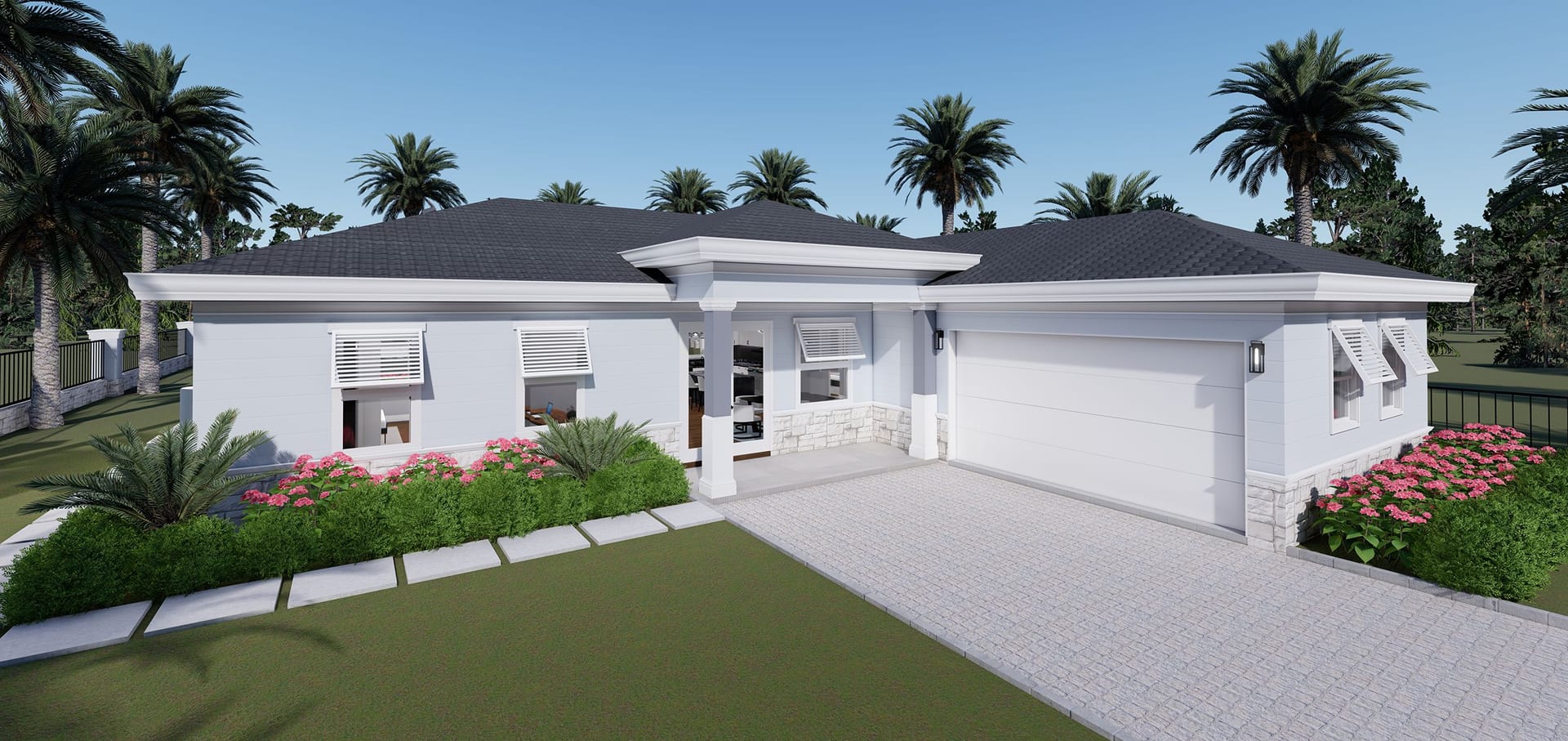Pheme M1 Op. Garage Side side-front facade