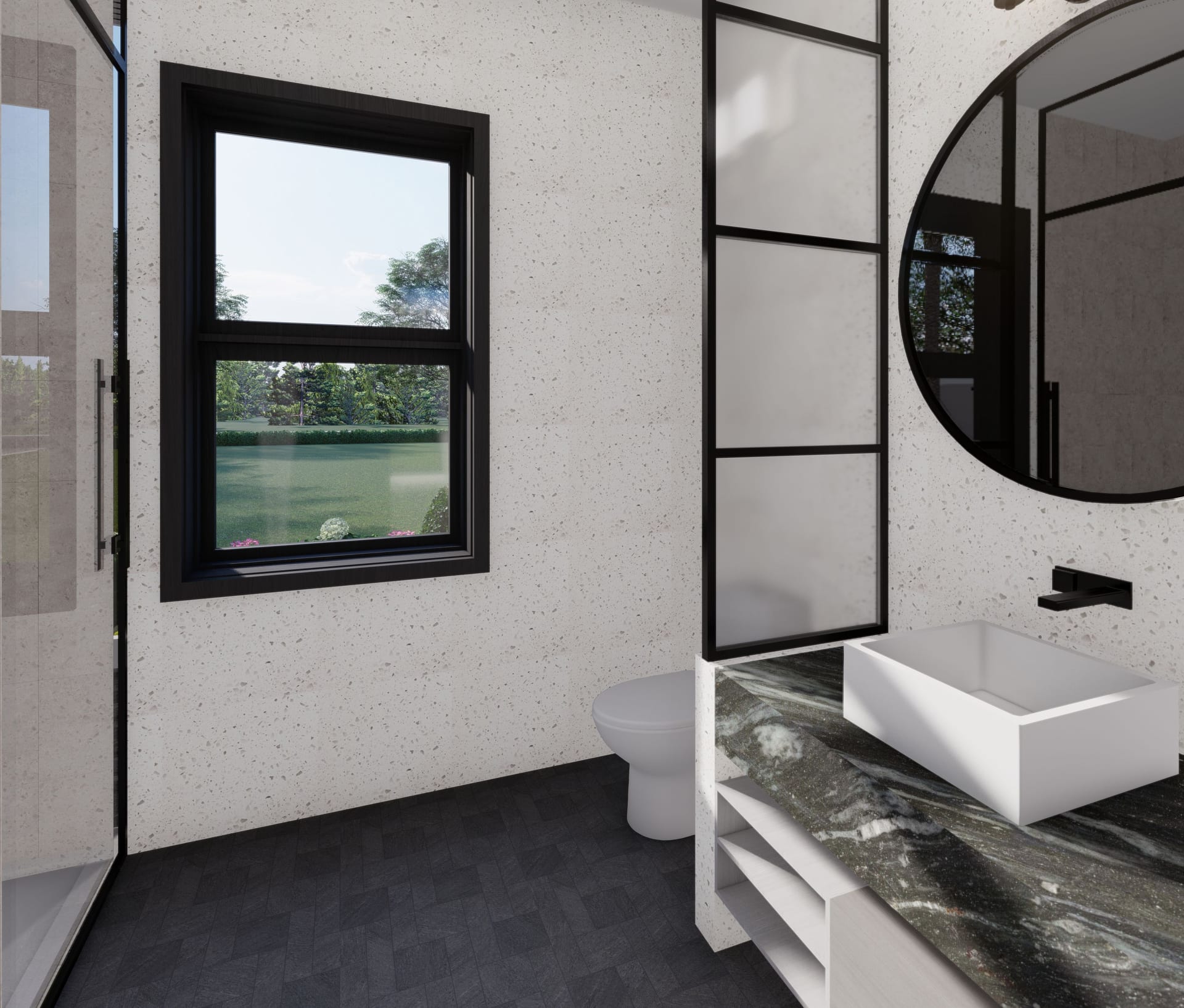 Pheme M1 Op. No Garage master bath
