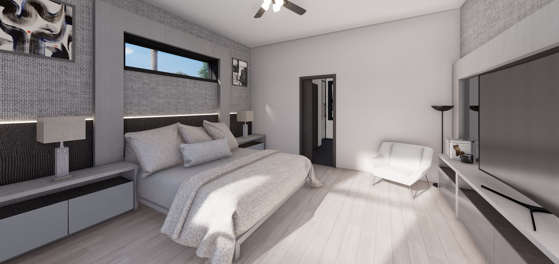 Pheme M1 Op. No Garage master bedroom