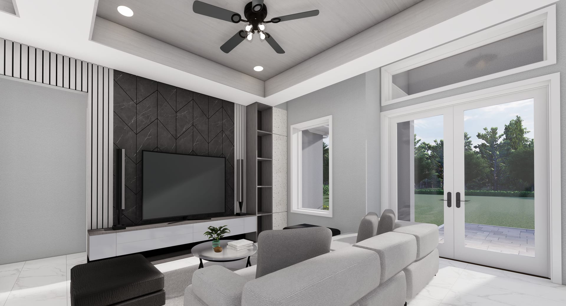 Phobos living area, alternate view