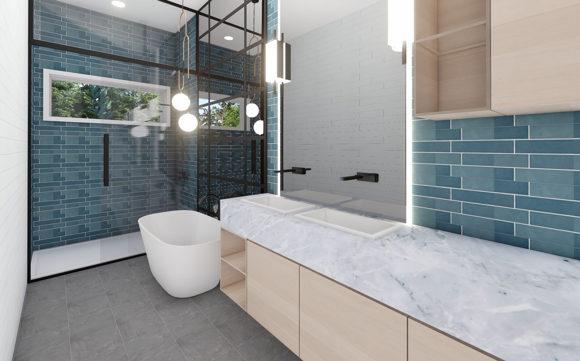 Phyleus master bath