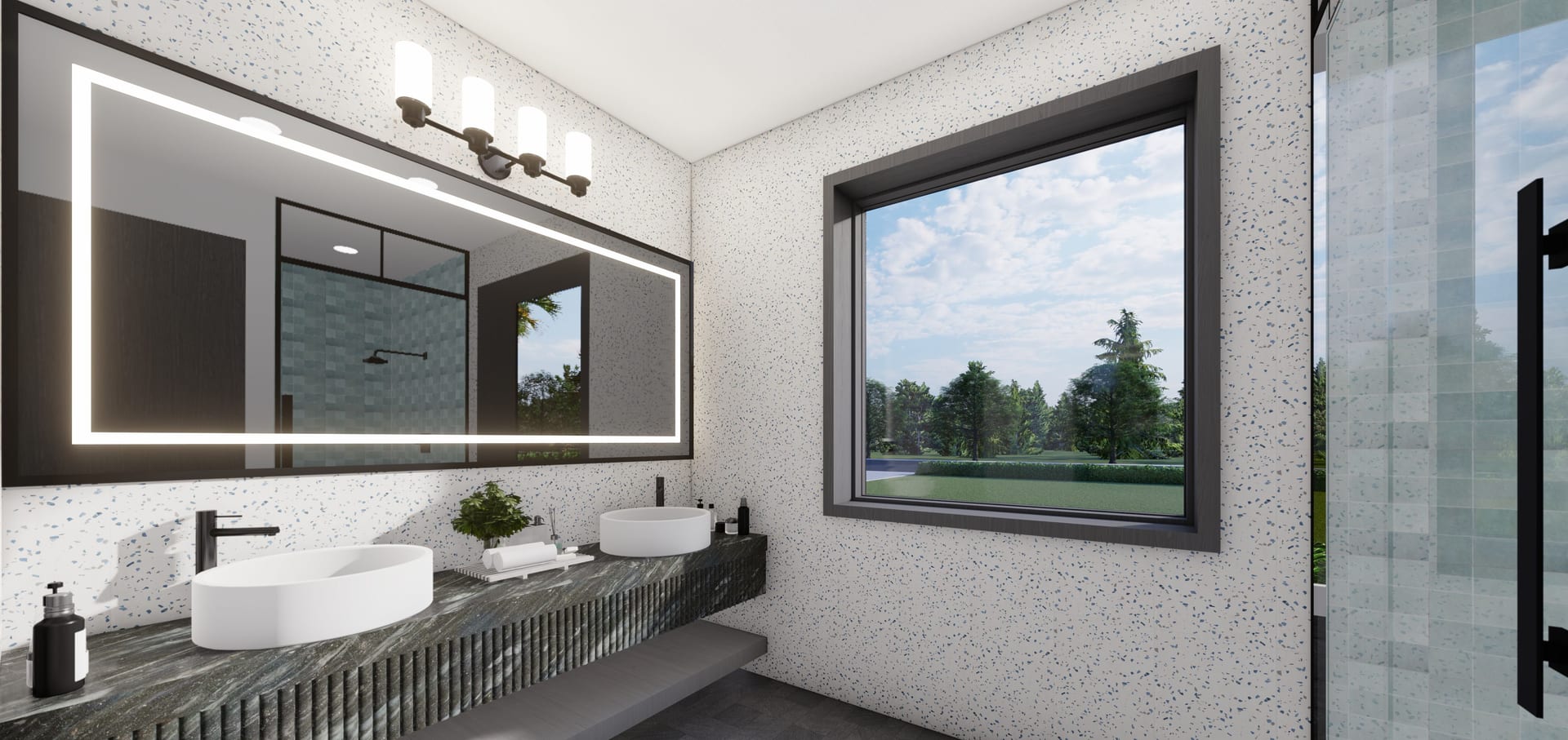 Plouton master bath