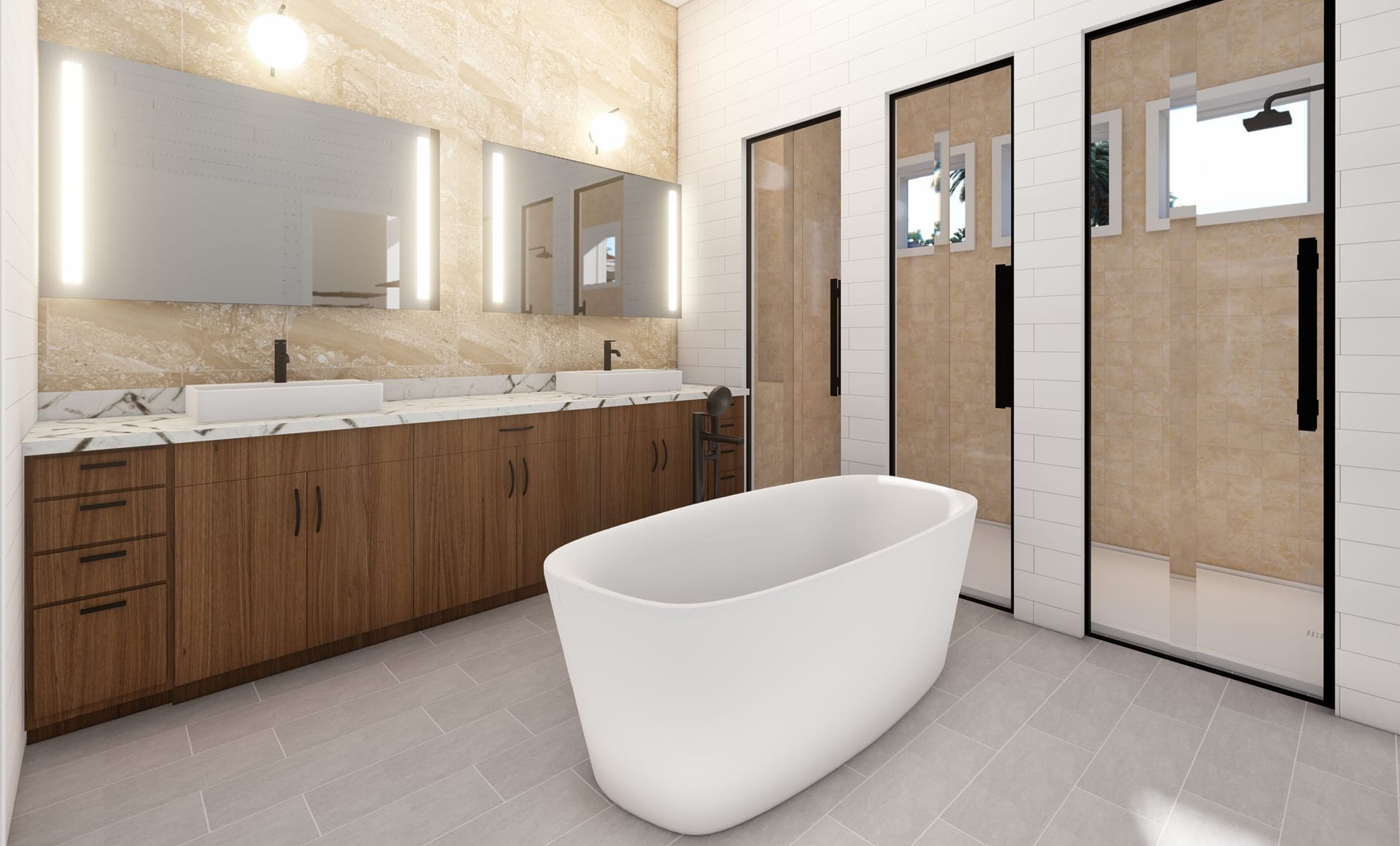 Pontos M1 master bath