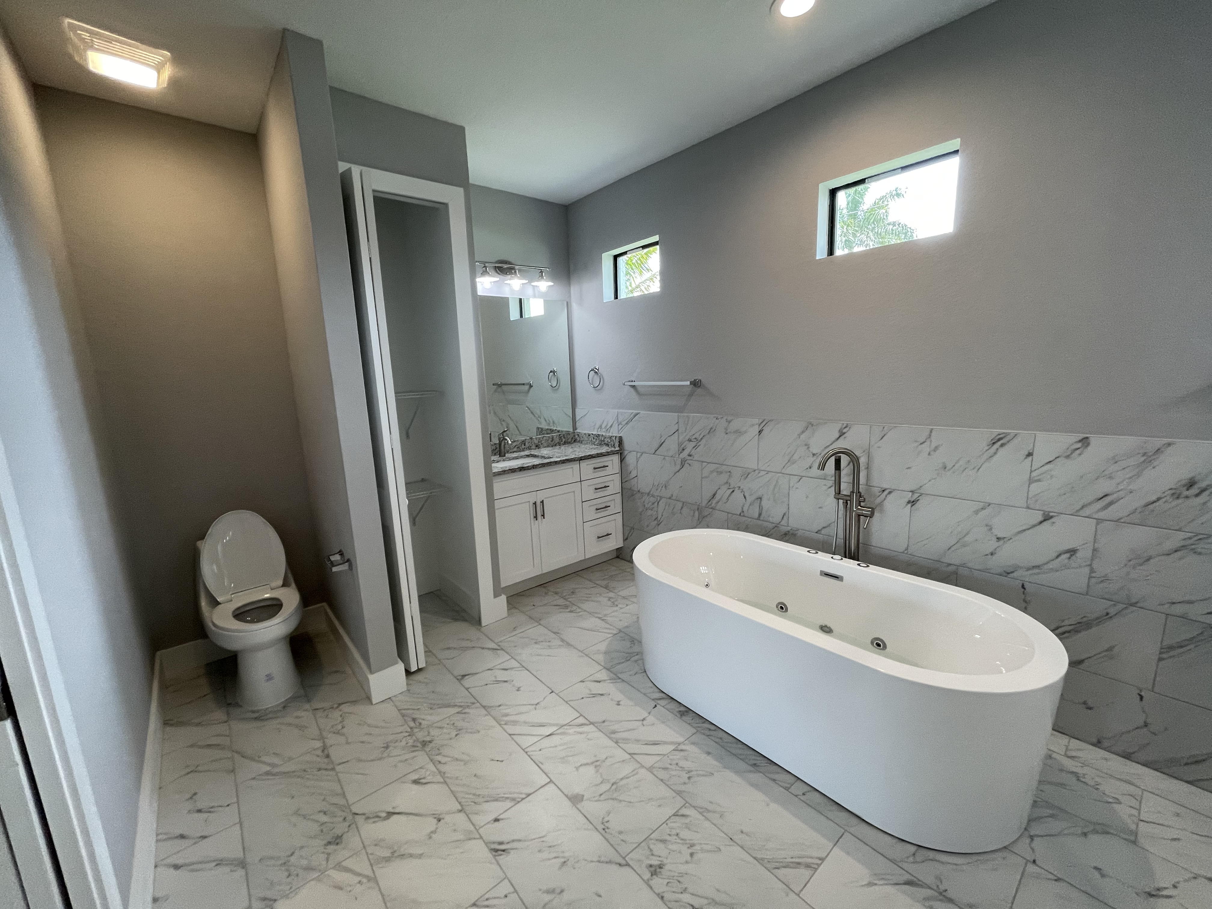 Raven master bath vanity