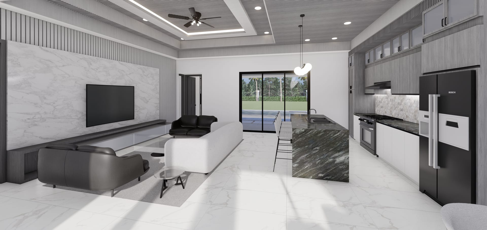 Roma 2 living area, alternate view