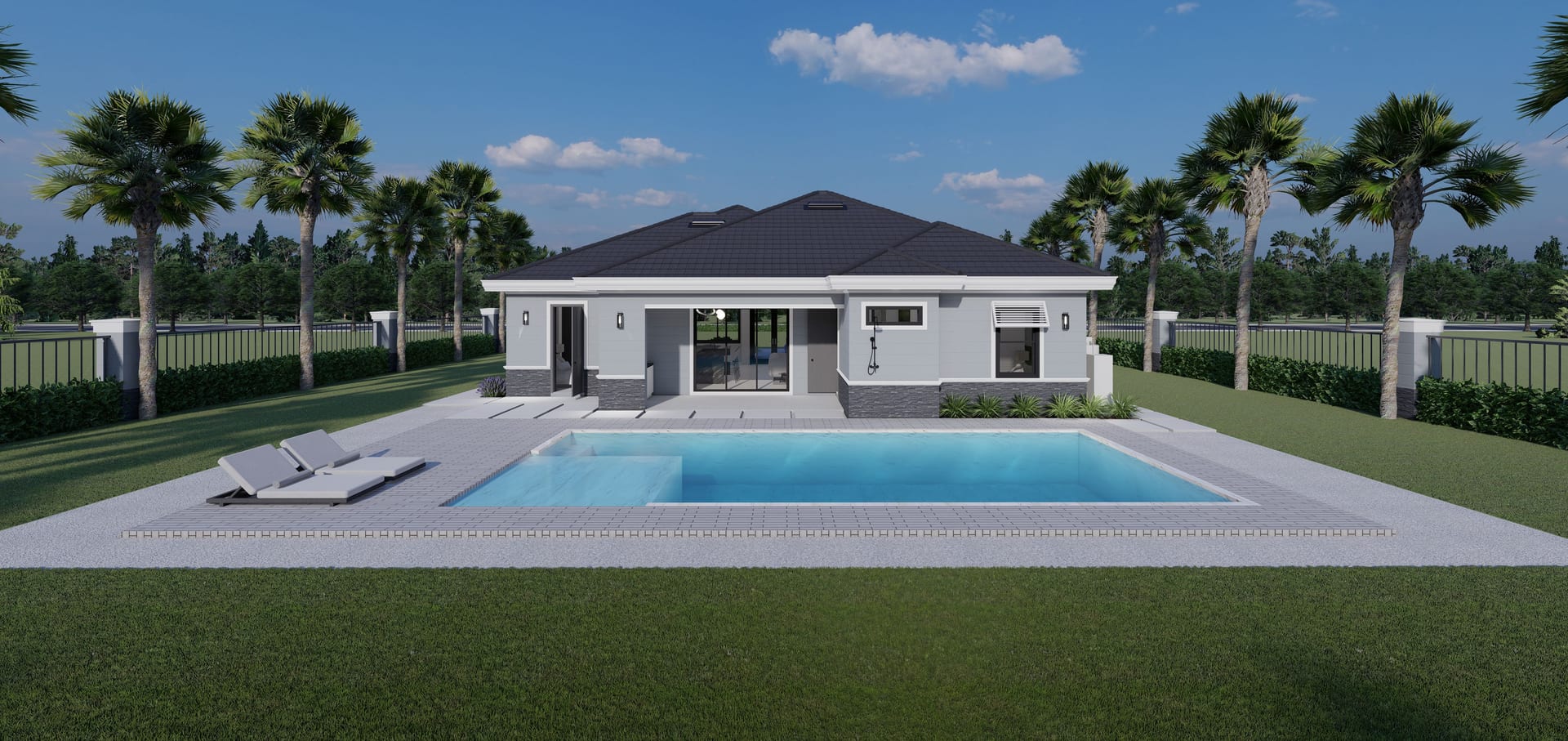 Roma 2 rear facade