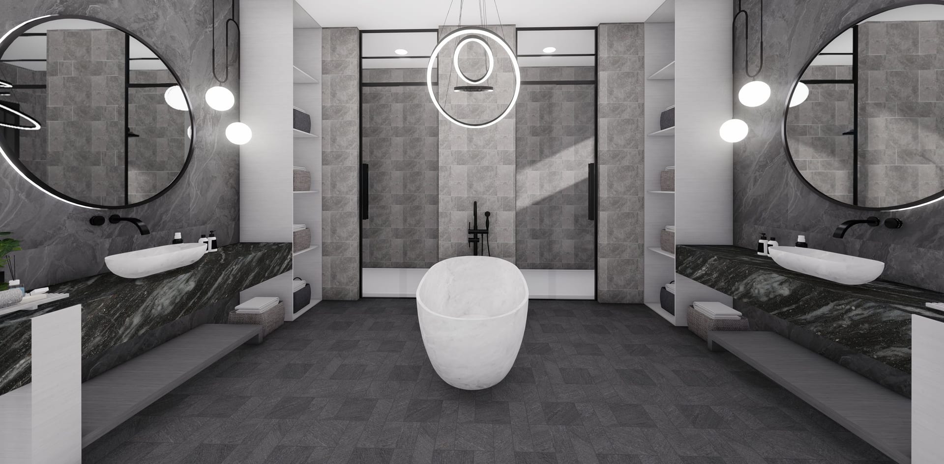 Styx M1 (3 Car Garage) master bath