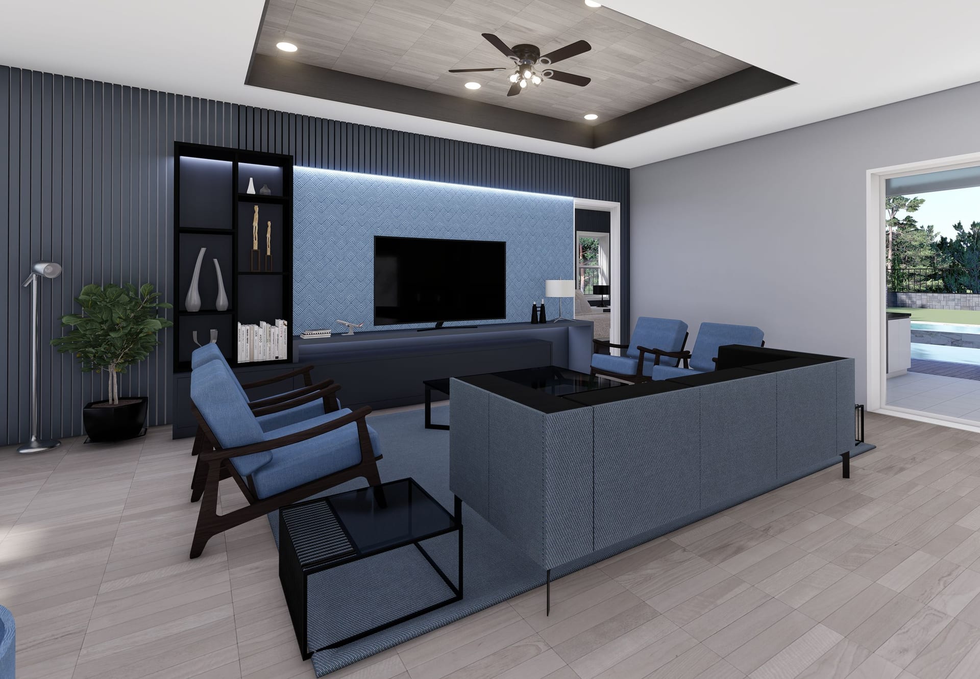 Talaus M1 living area