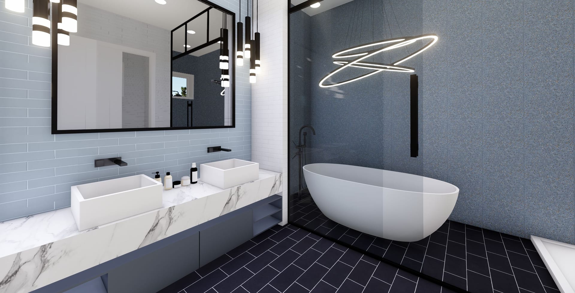 Talaus M1 master bath