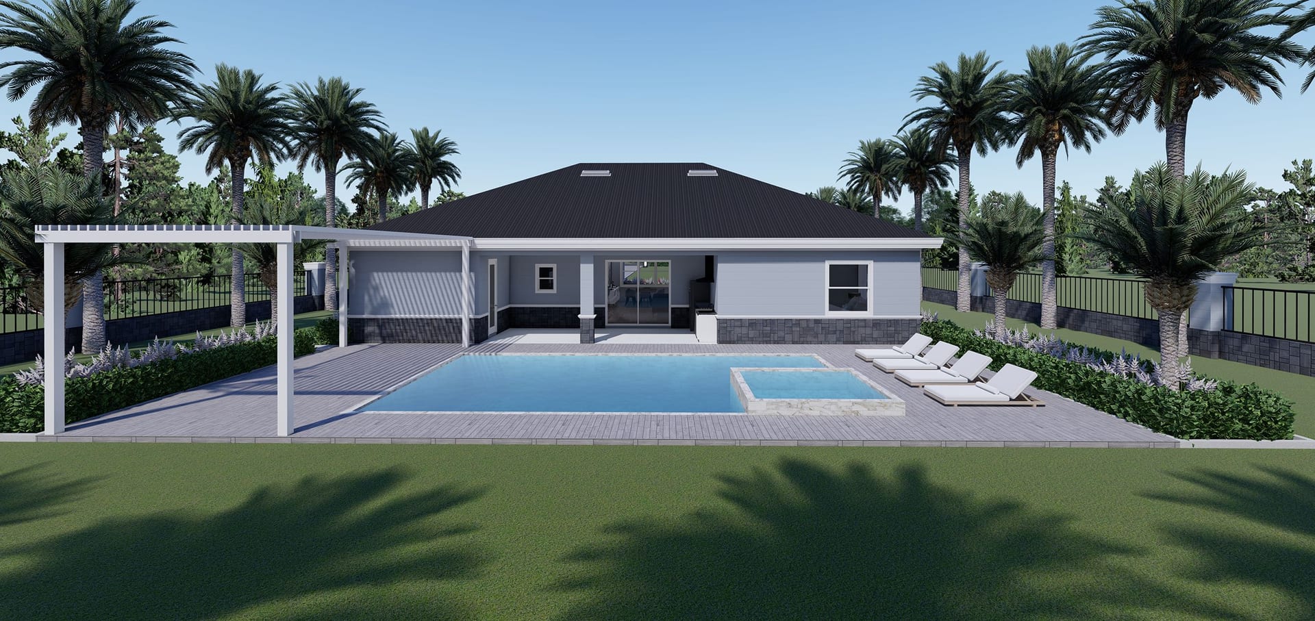 Talaus M1 rear facade