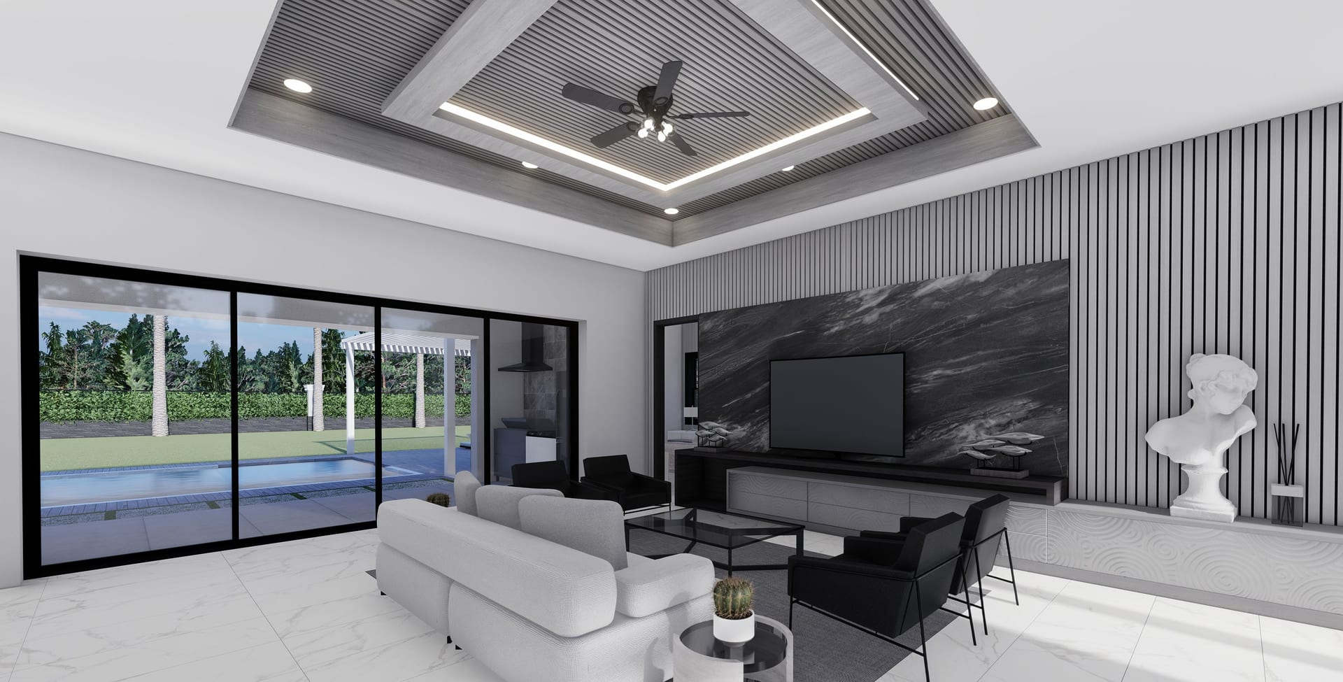 Talaus M2 living area, alternate view