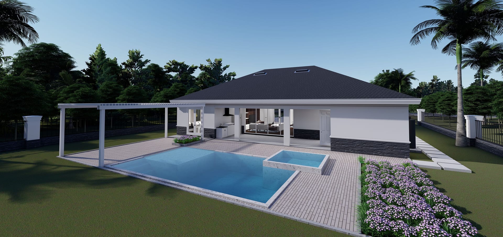 Talaus rear facade
