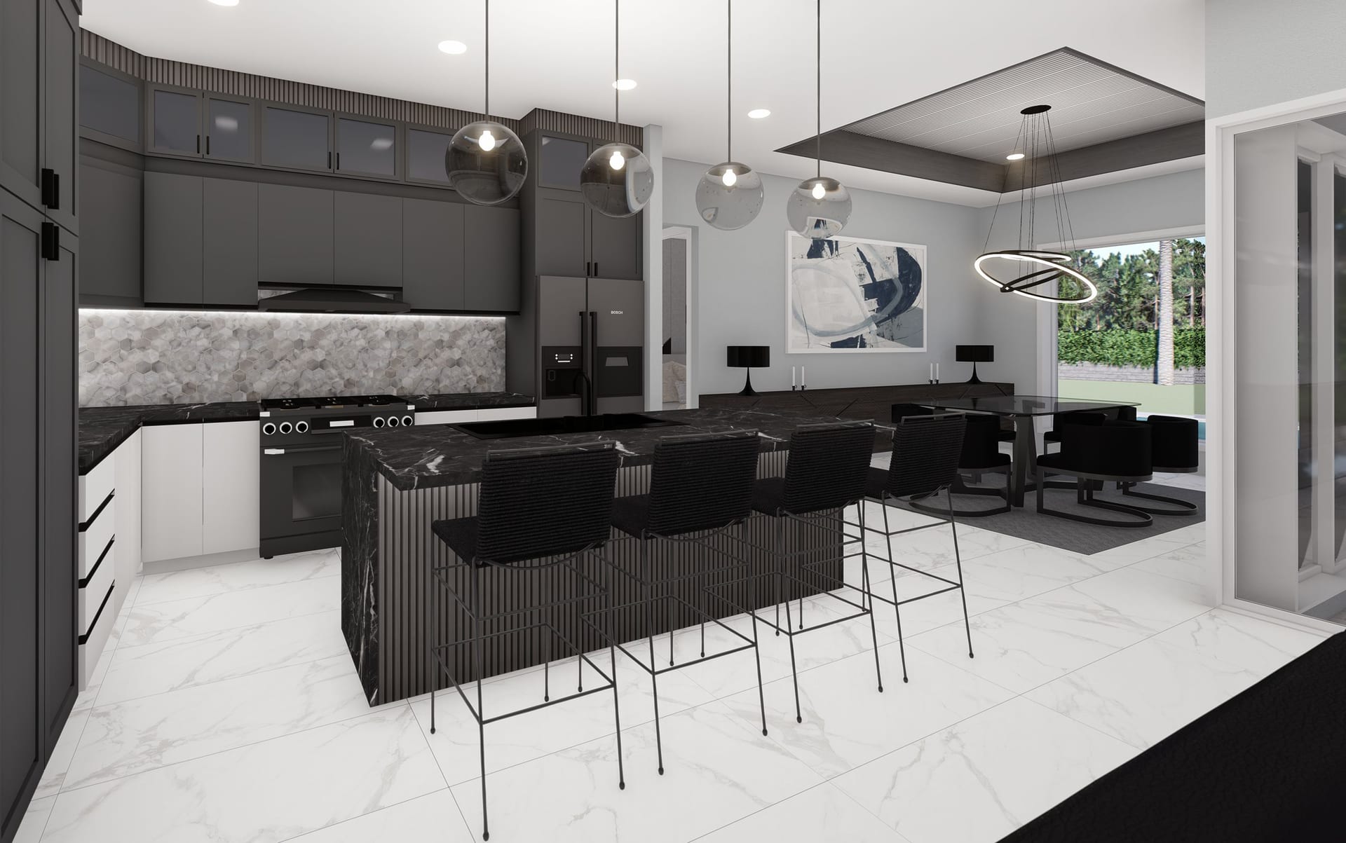 Telamon kitchen