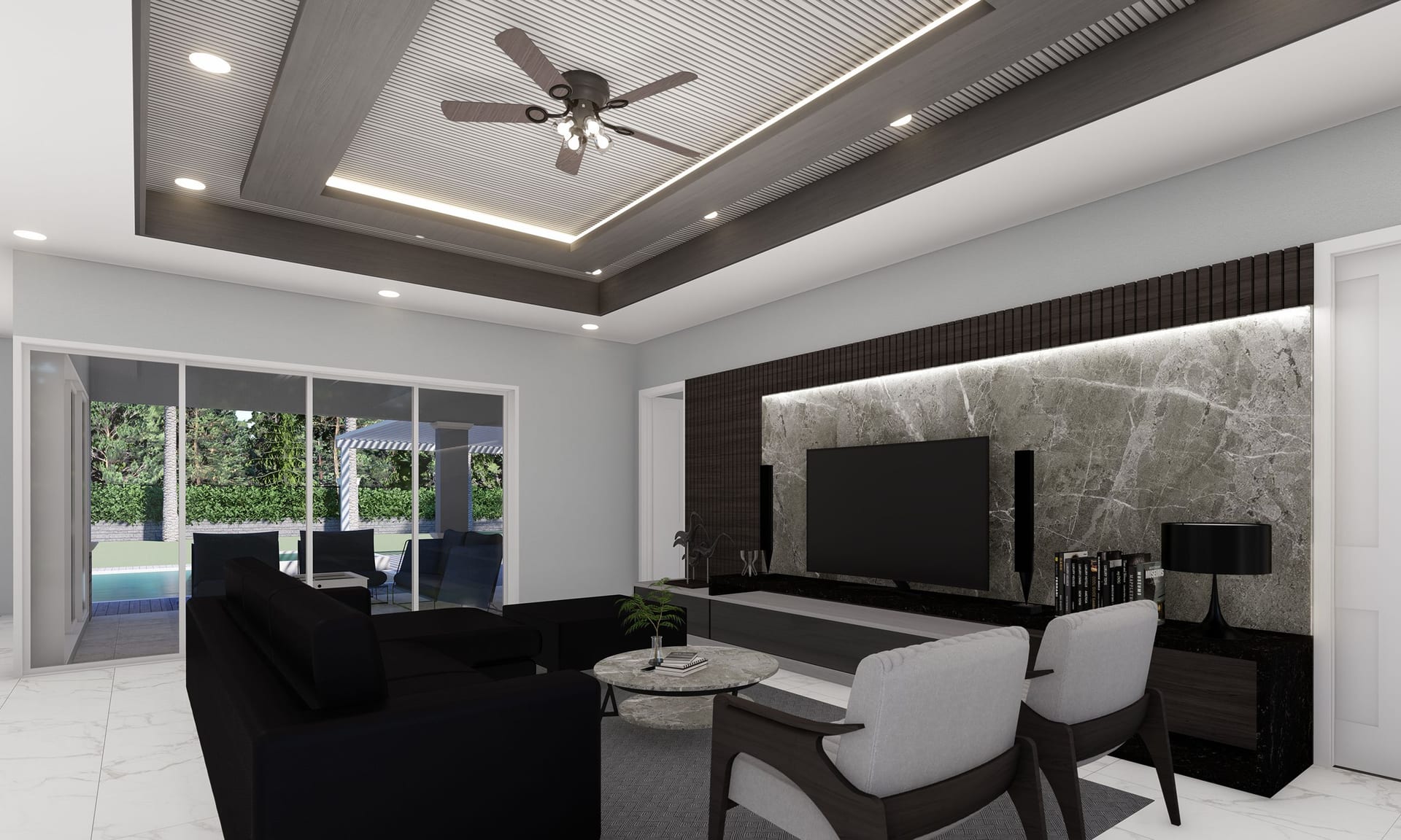 Telamon living area
