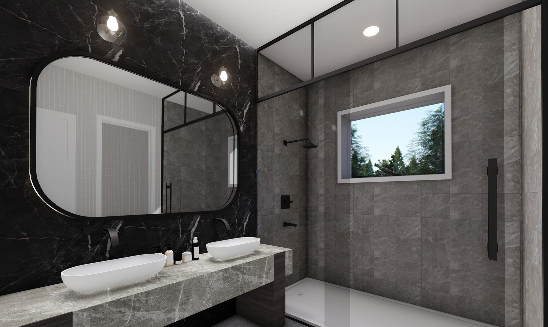 Telamon master bath