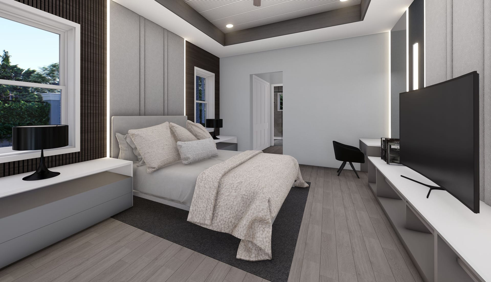 Telamon master bedroom