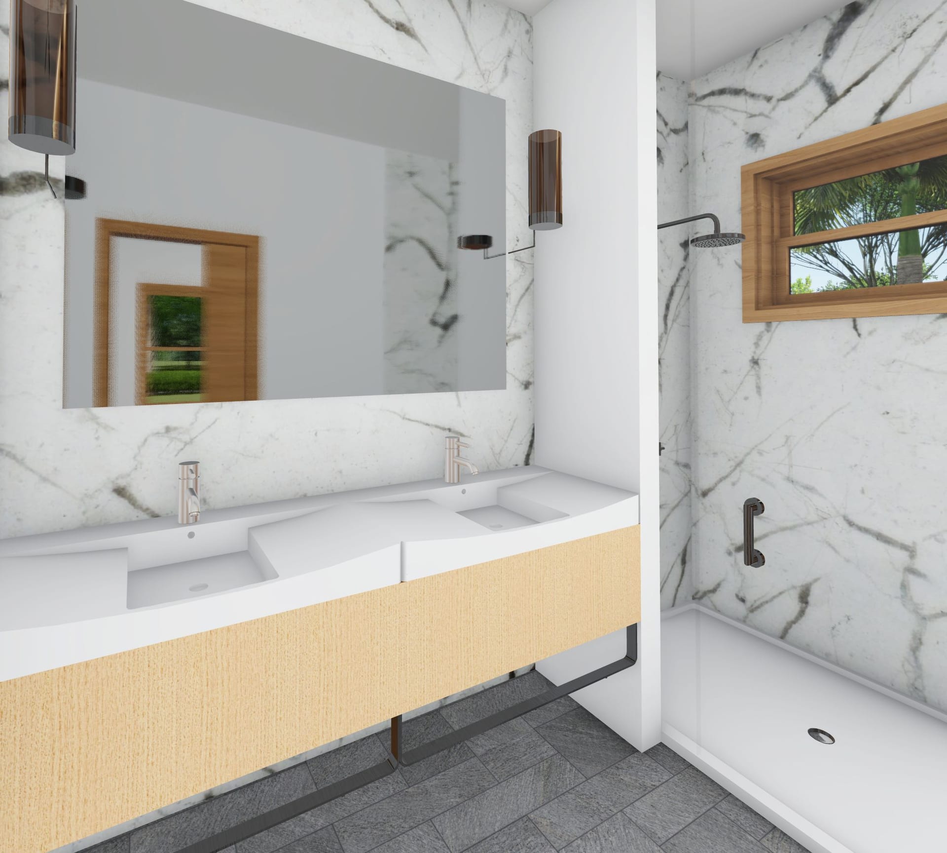Telemus master bath