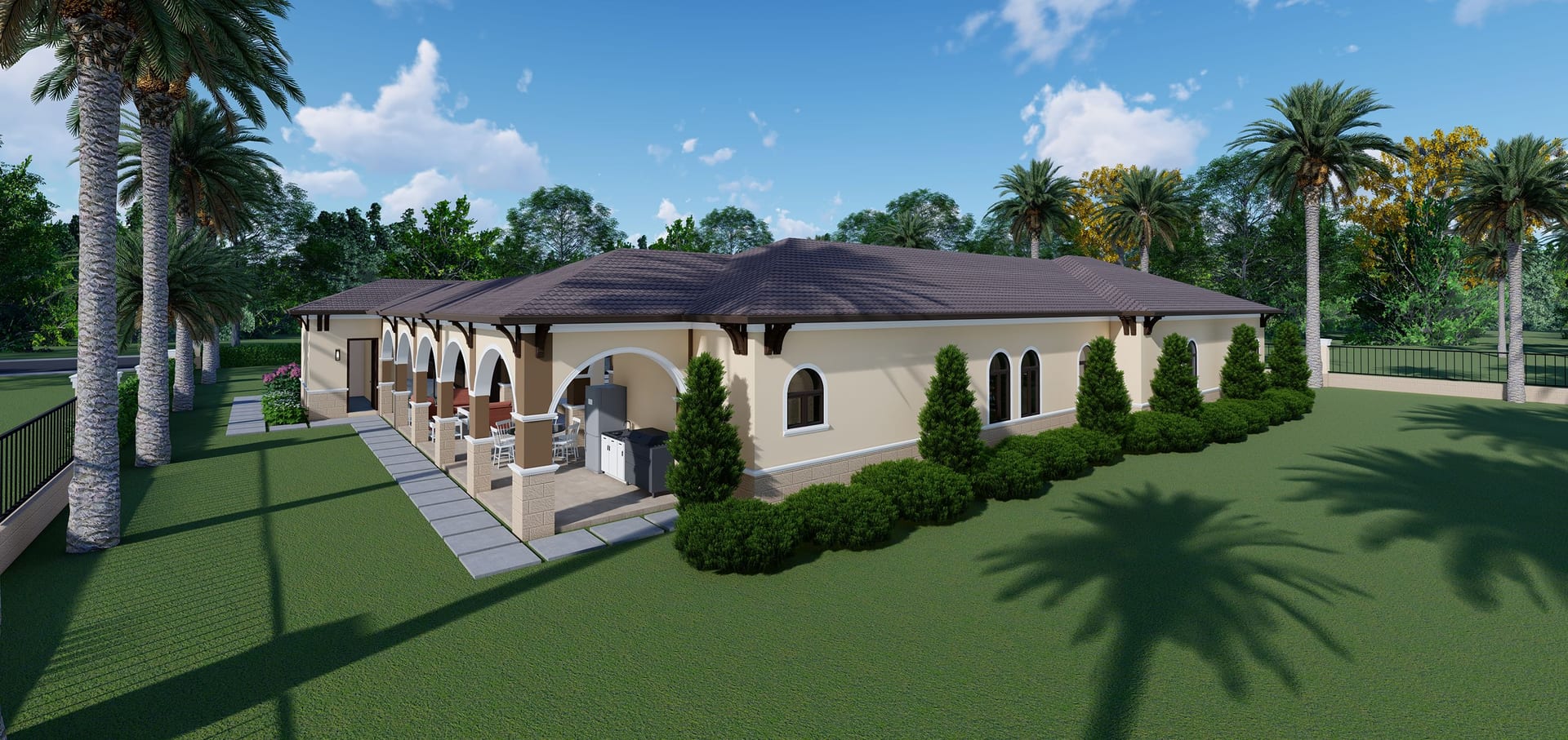 Tethys rear facade