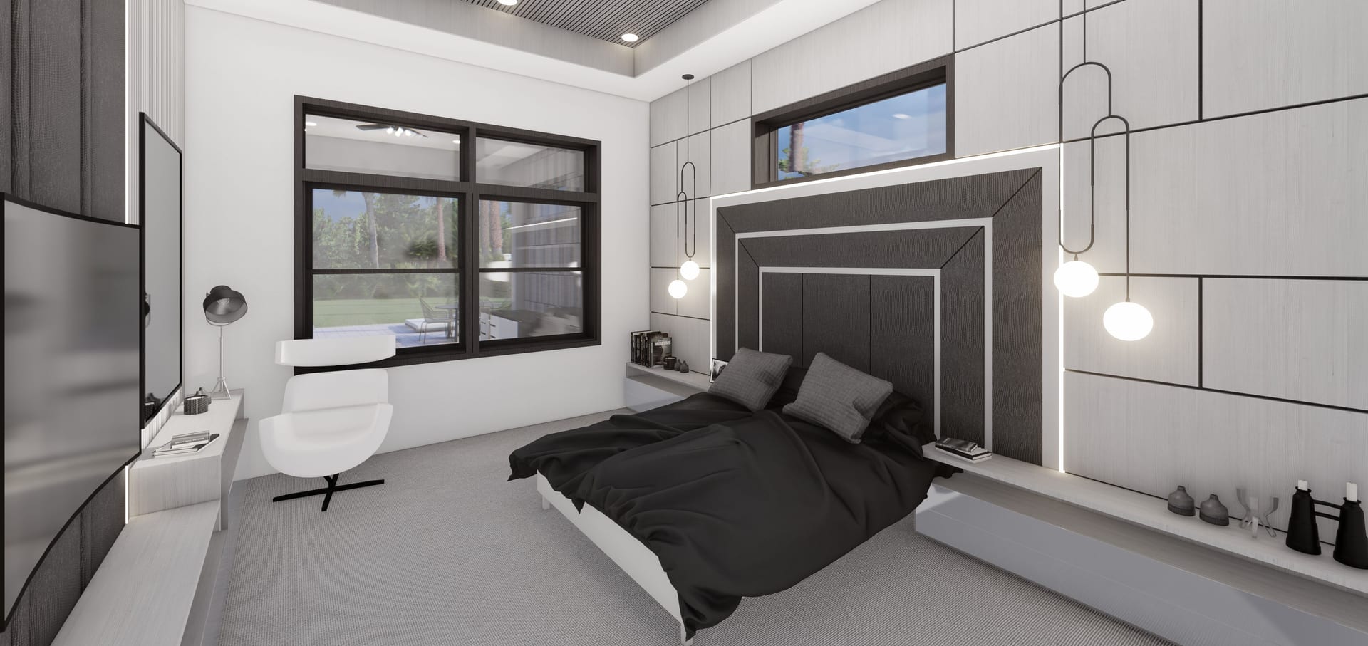 Thaumas master bedroom