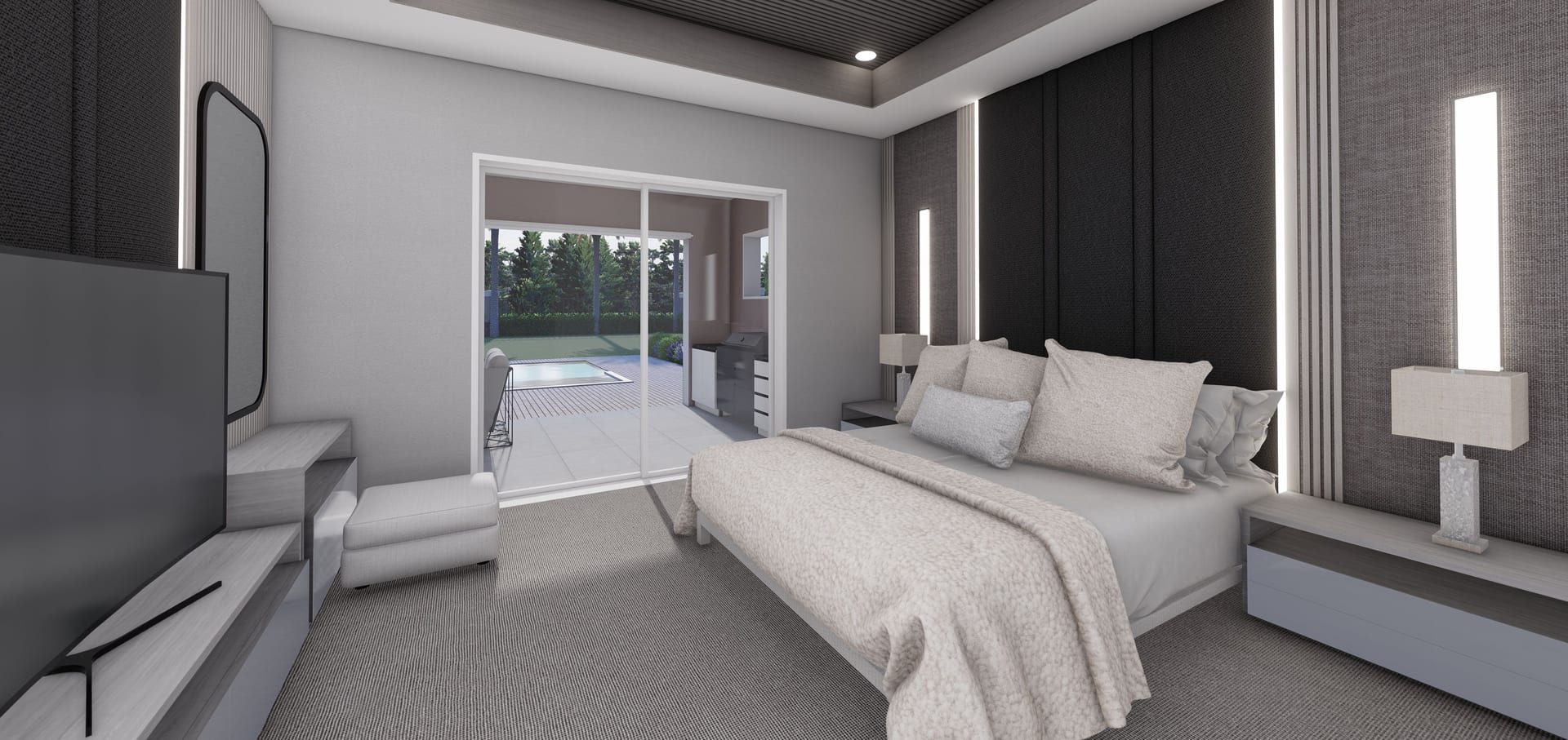 Theia master bedroom