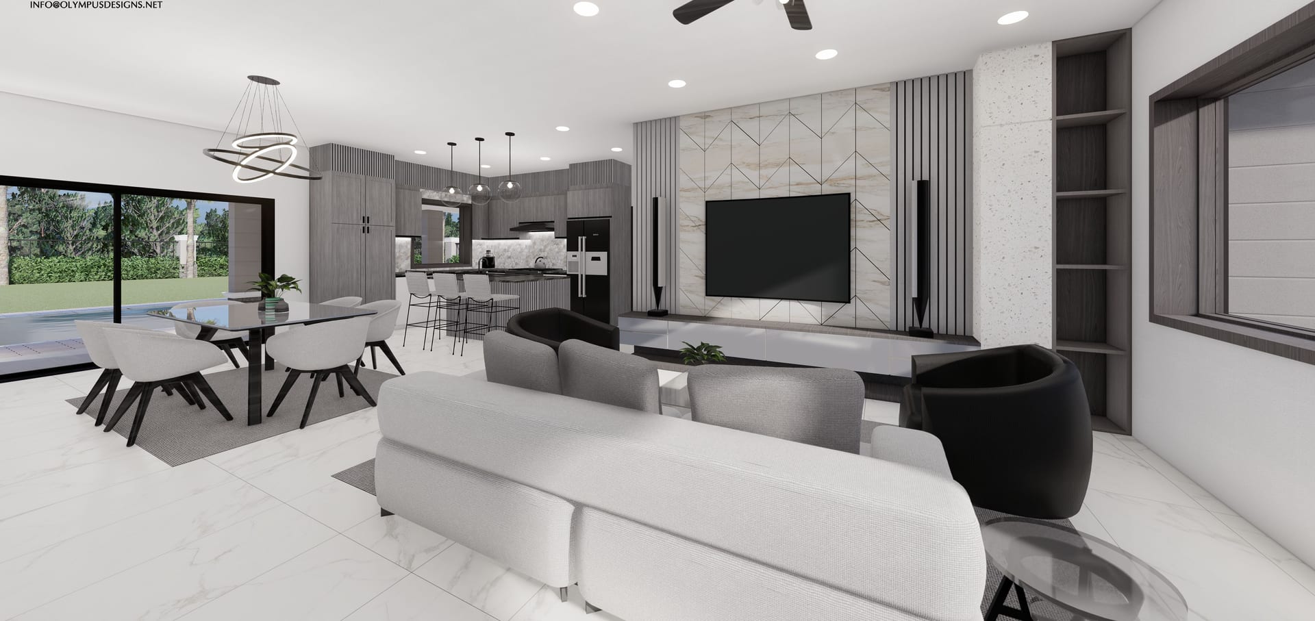 Thriae living area