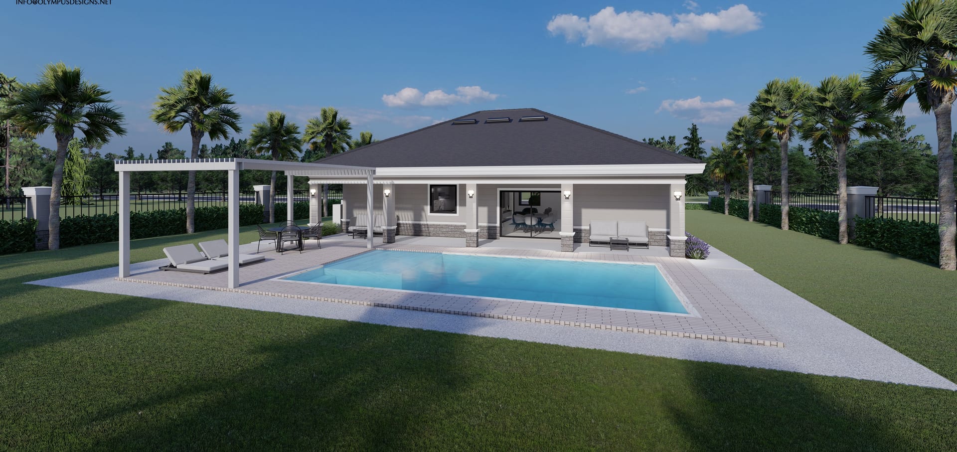 Thriae rear facade