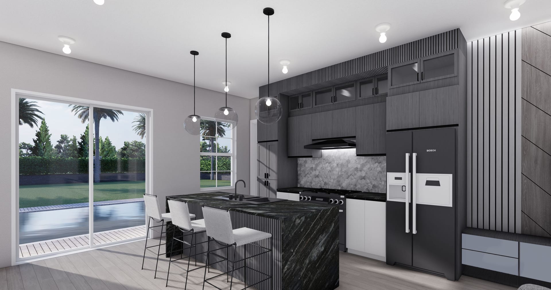 Tiresias M1 kitchen