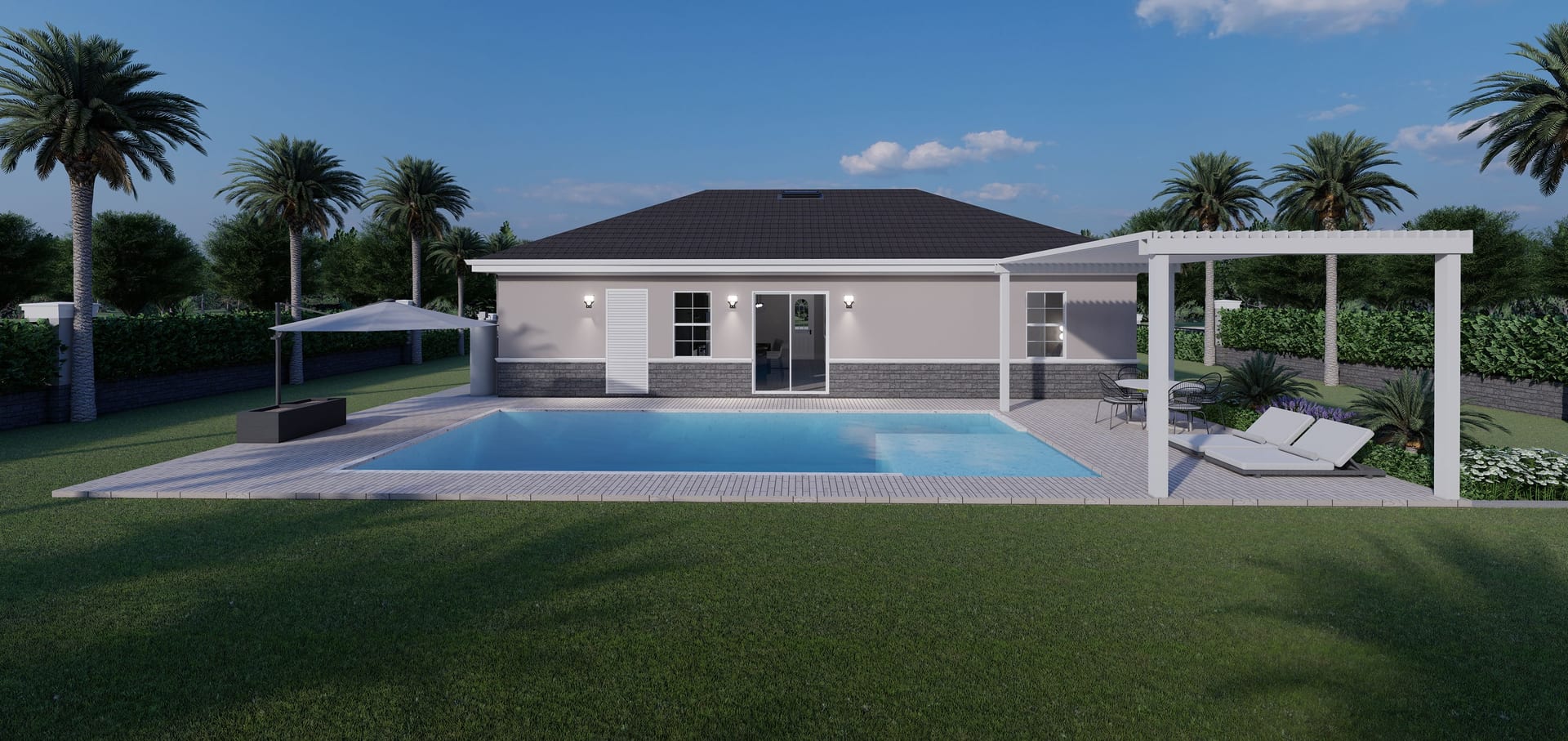 Tiresias M1 rear facade