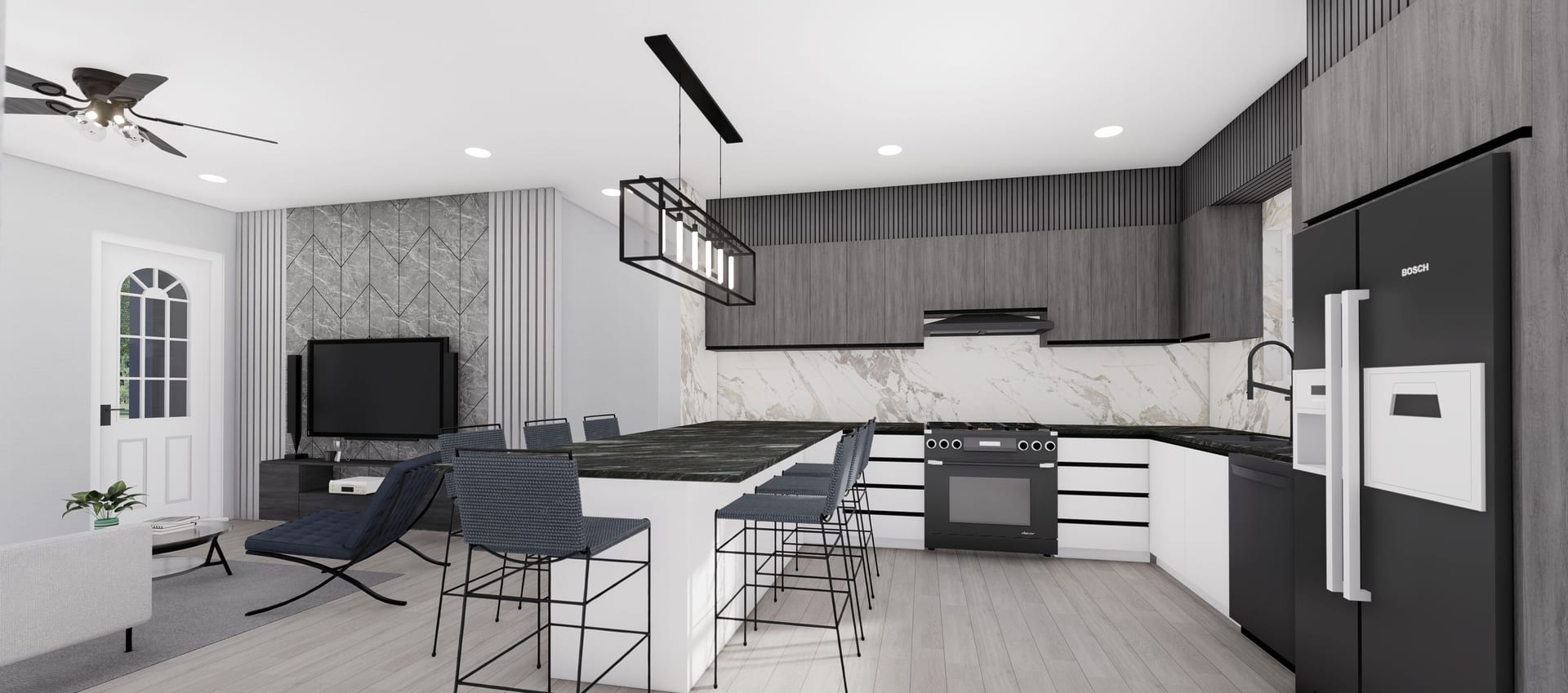 Tiresias M2 kitchen
