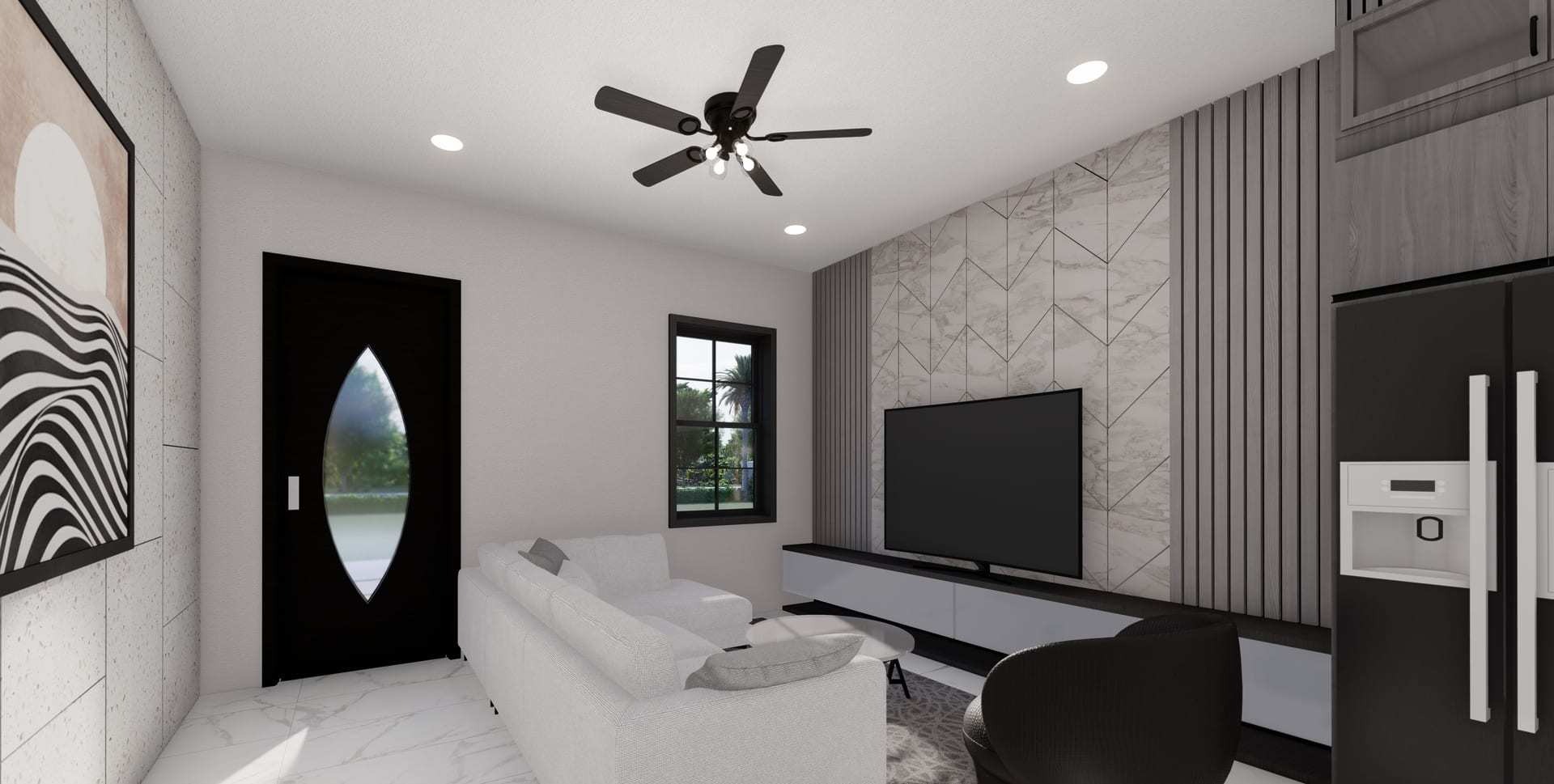 Tiresias M4 living area, alternate view