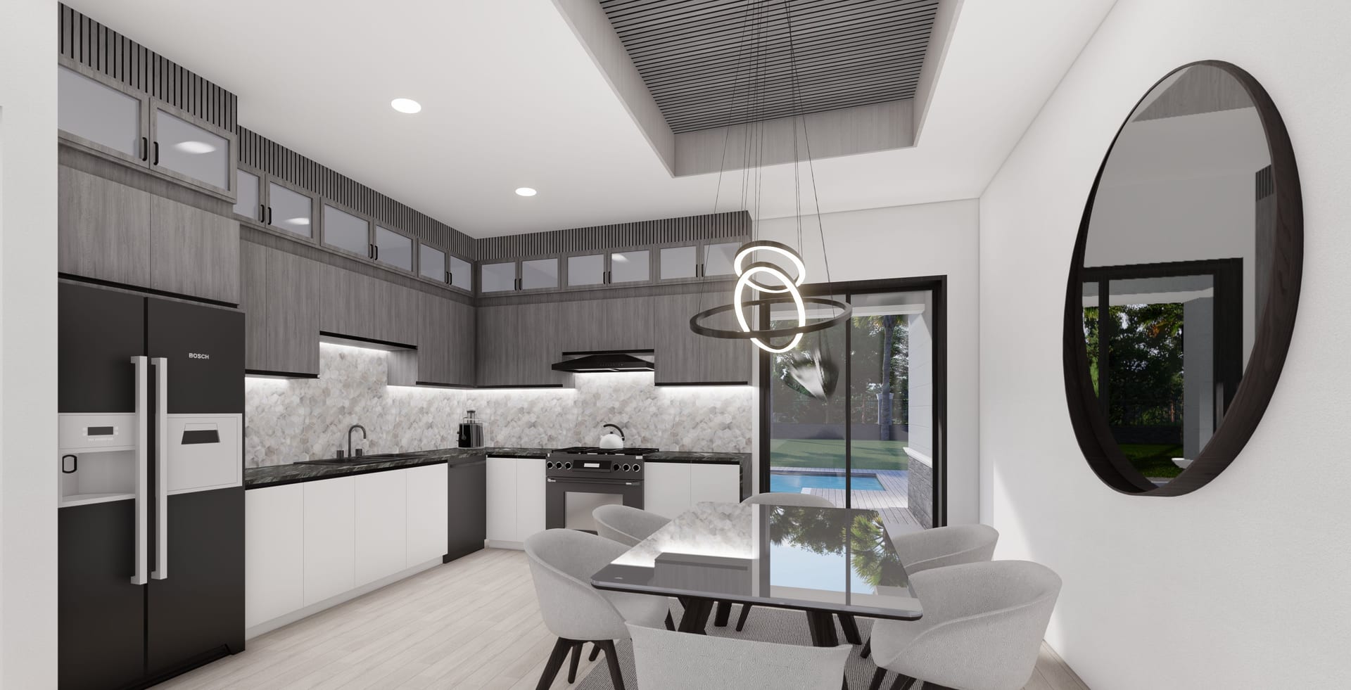 Tiresias M5 kitchen